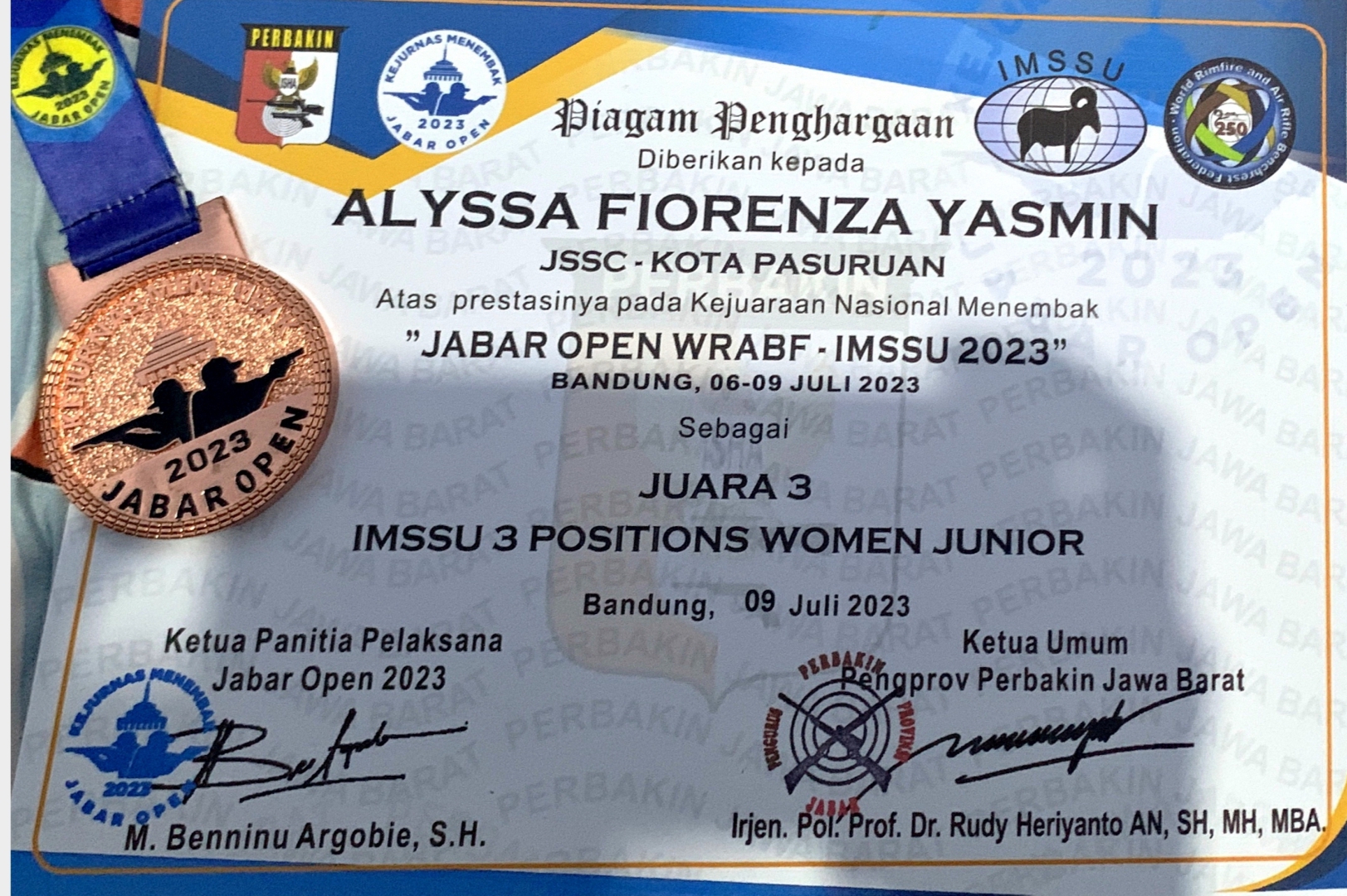 IMSSU 3 POSITION WOMEN JUNIOR