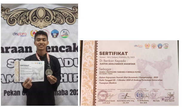 KEJUARAAN PENCAK SILAT SURAMADU CHAMPIONSHIP (UTM) KATEGORI TANDING E REMAJA PUTRA