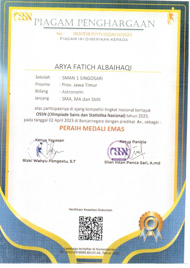 Olimpiade Sains dan Statistika Nasional 