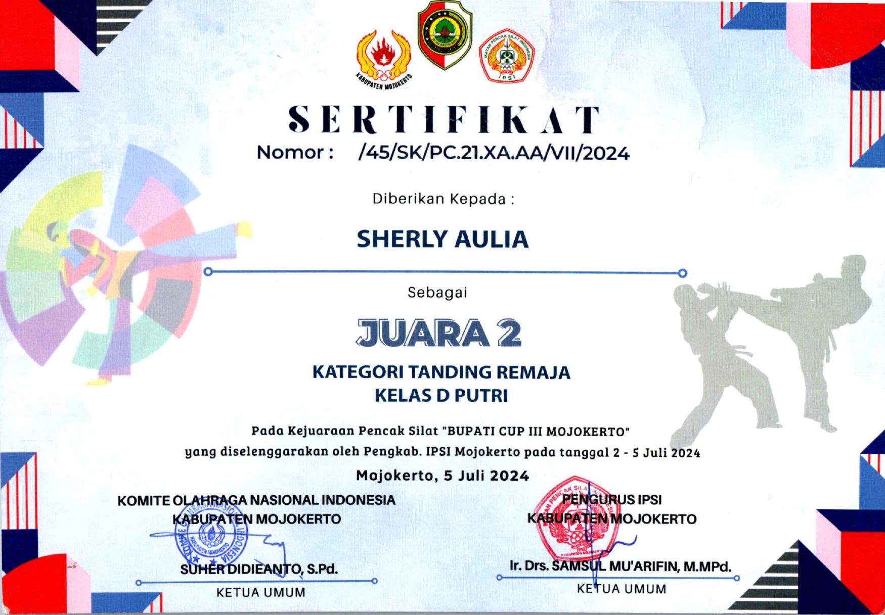 KEJUARAAN PENCAK SILAT \