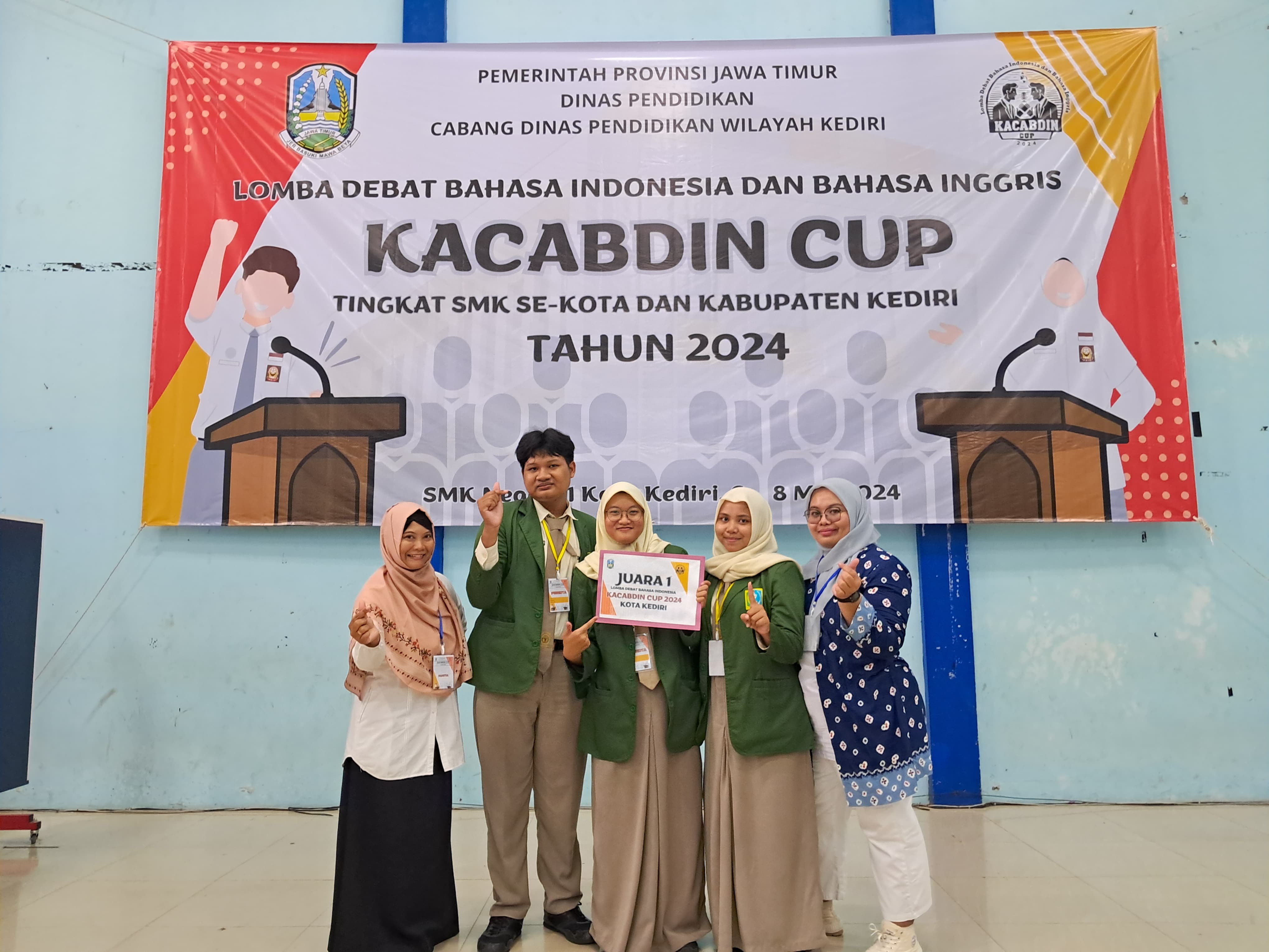 Lomba Debat Bahasa Indonesia KACABDIN CUP 2024