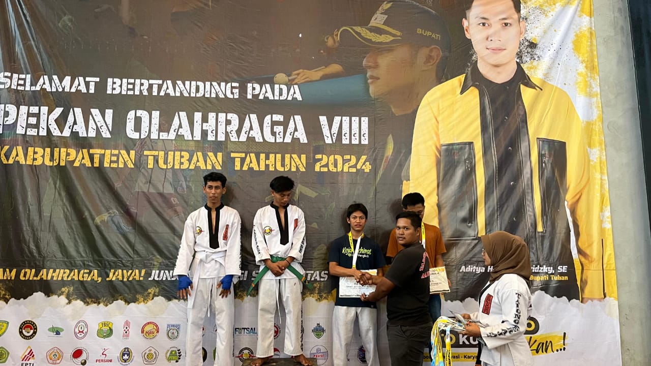 Kejuaraan Tarung Drajat kls. 55 kg putra  Porkab Tuban
