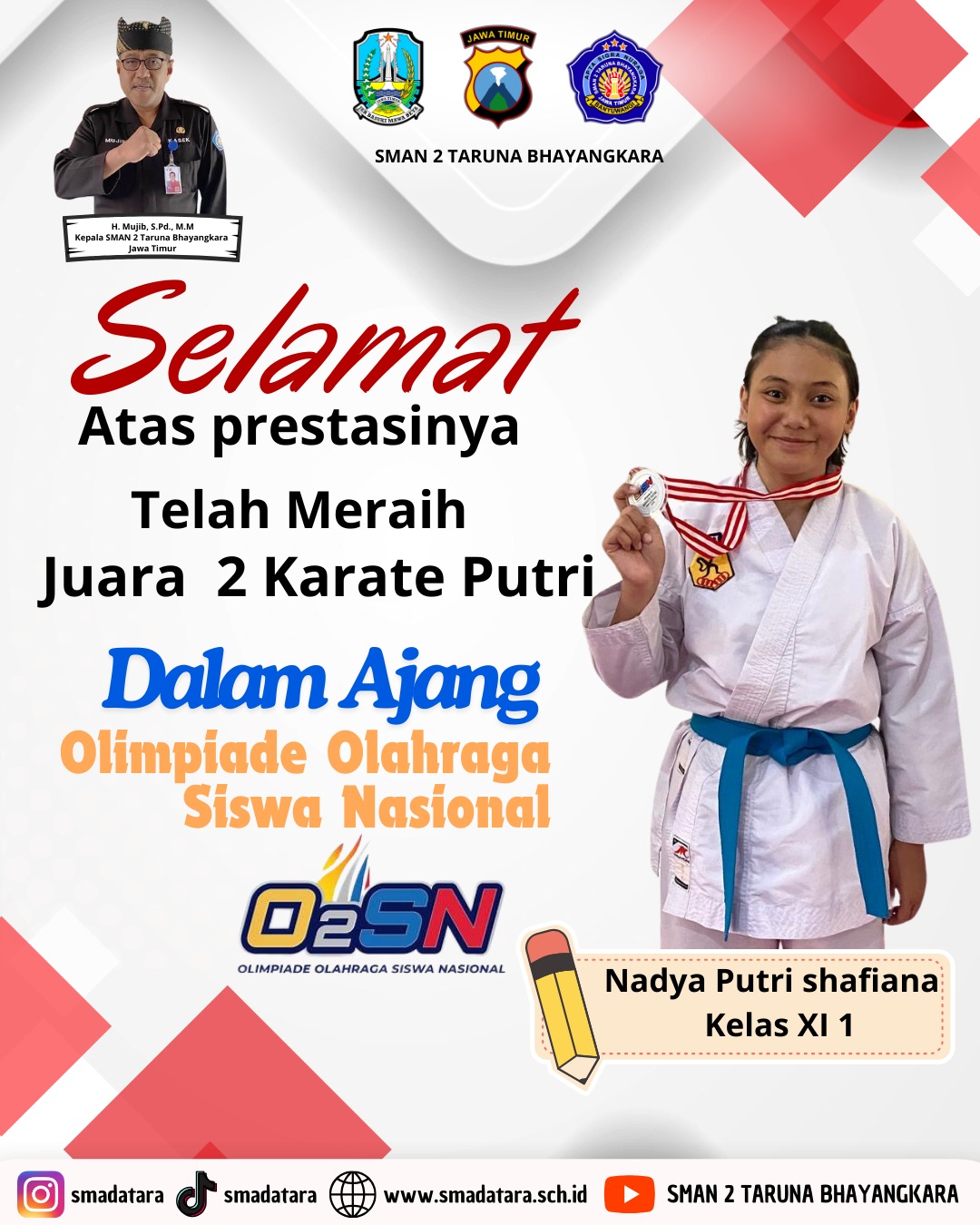 KEJUARAAN KARATE PUTRI O2SN 