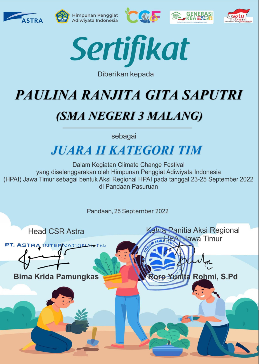 JUARA 2 Climate Change Festival (CCF)