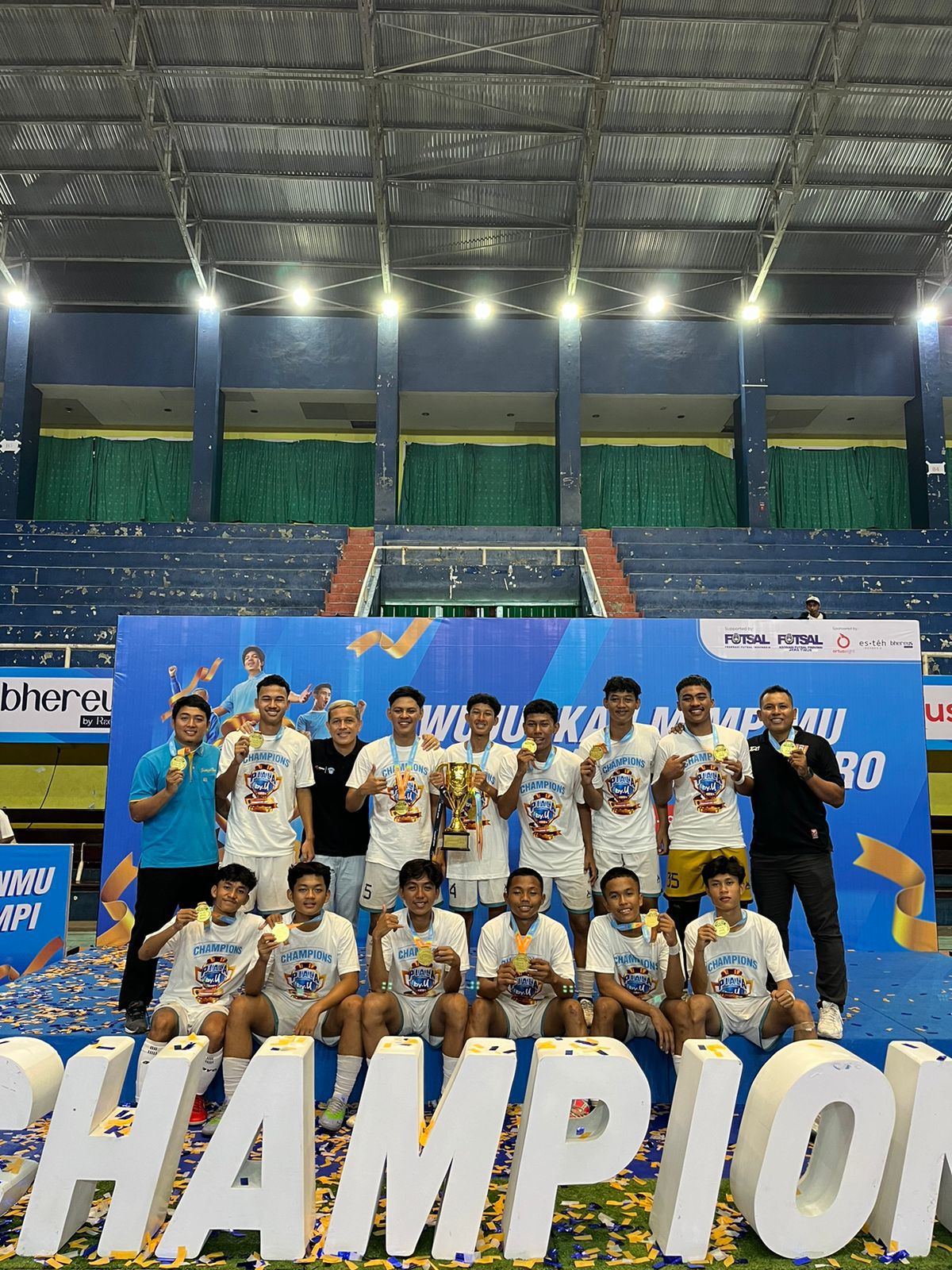 Juara 1 Futsal Jawa Timur series Banyuwangi