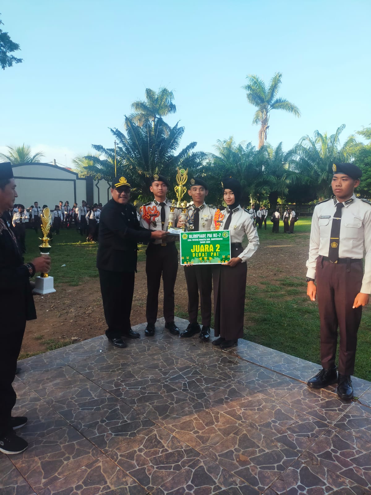 Juara 2 Debat pada Olimpiade PAI ke 7 Se Kabupaten Banyuwangi