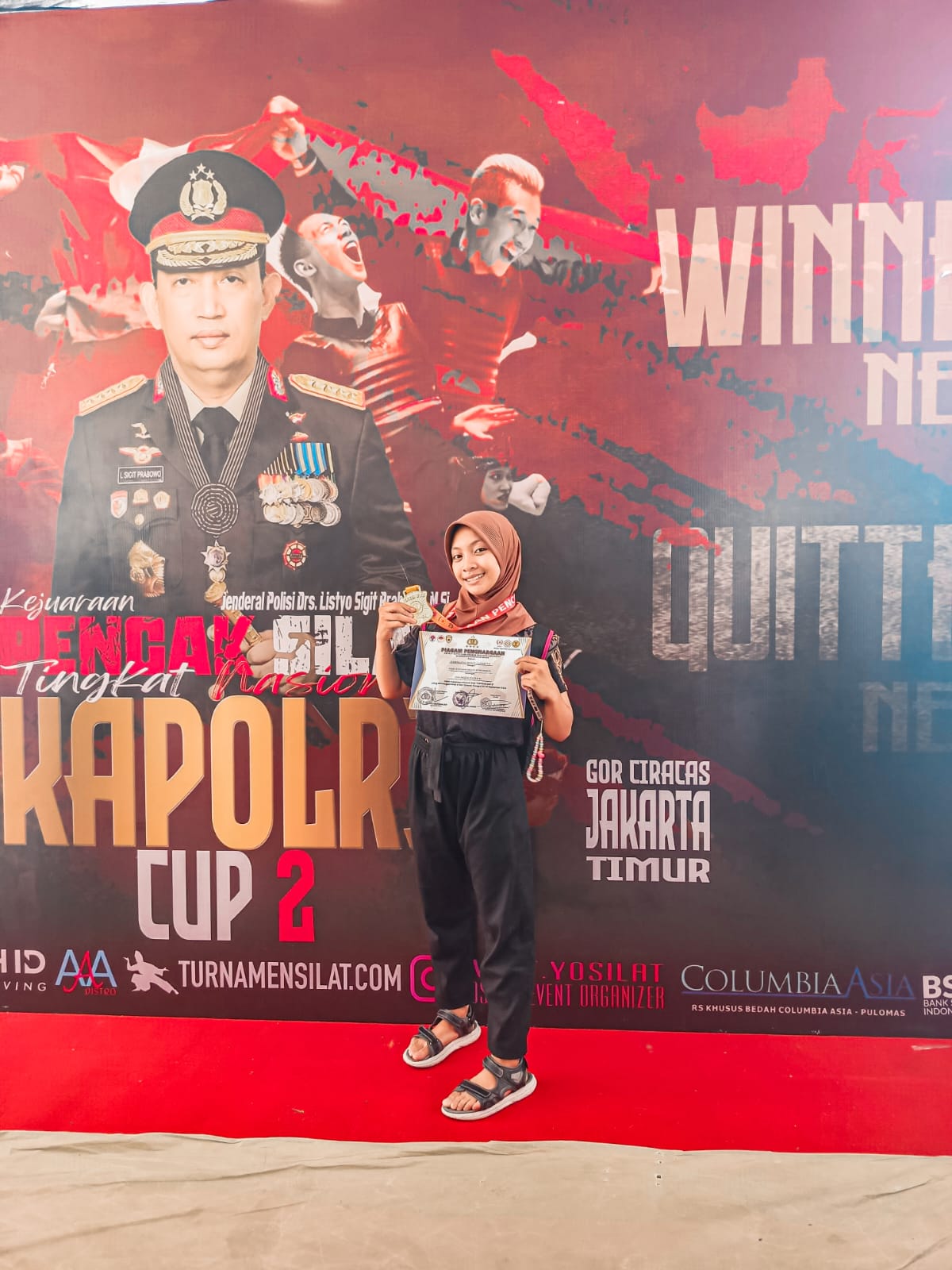 KEJUARAAN PENCAK SILAT KAPOLRI CUP 2