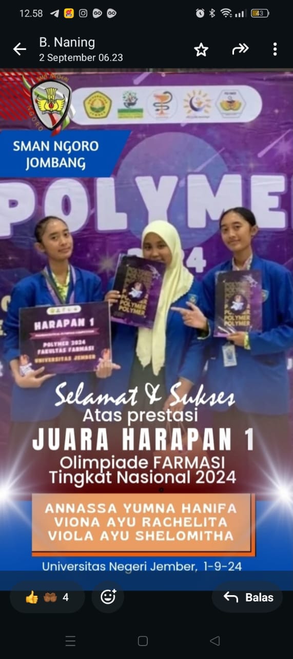 OLIMPIADE KEFARMASIAN UNIVERSITAS JEMBER