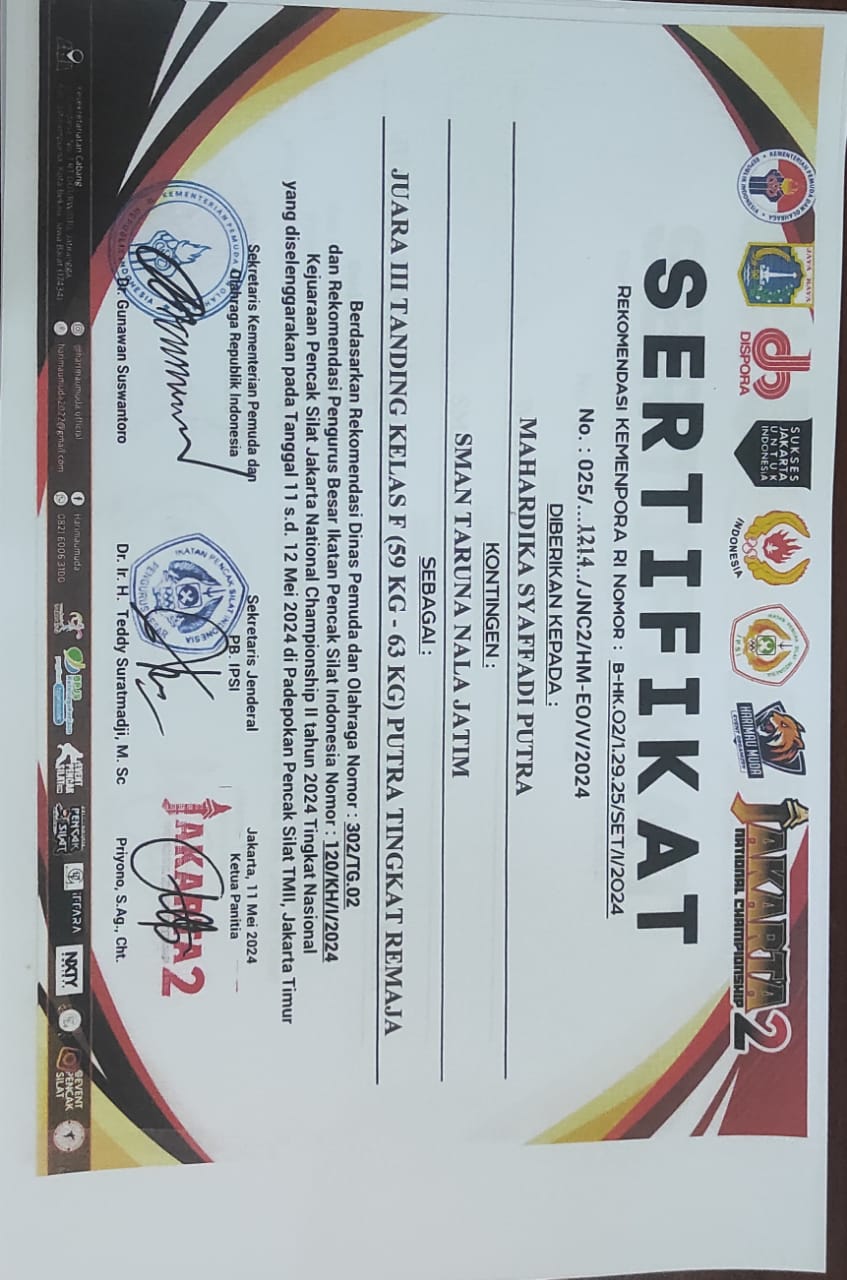 KEJUARAAN PENCAK SILAT JAKARTA NATIONAL CHAMPIONSHIP II TAHUN 2024