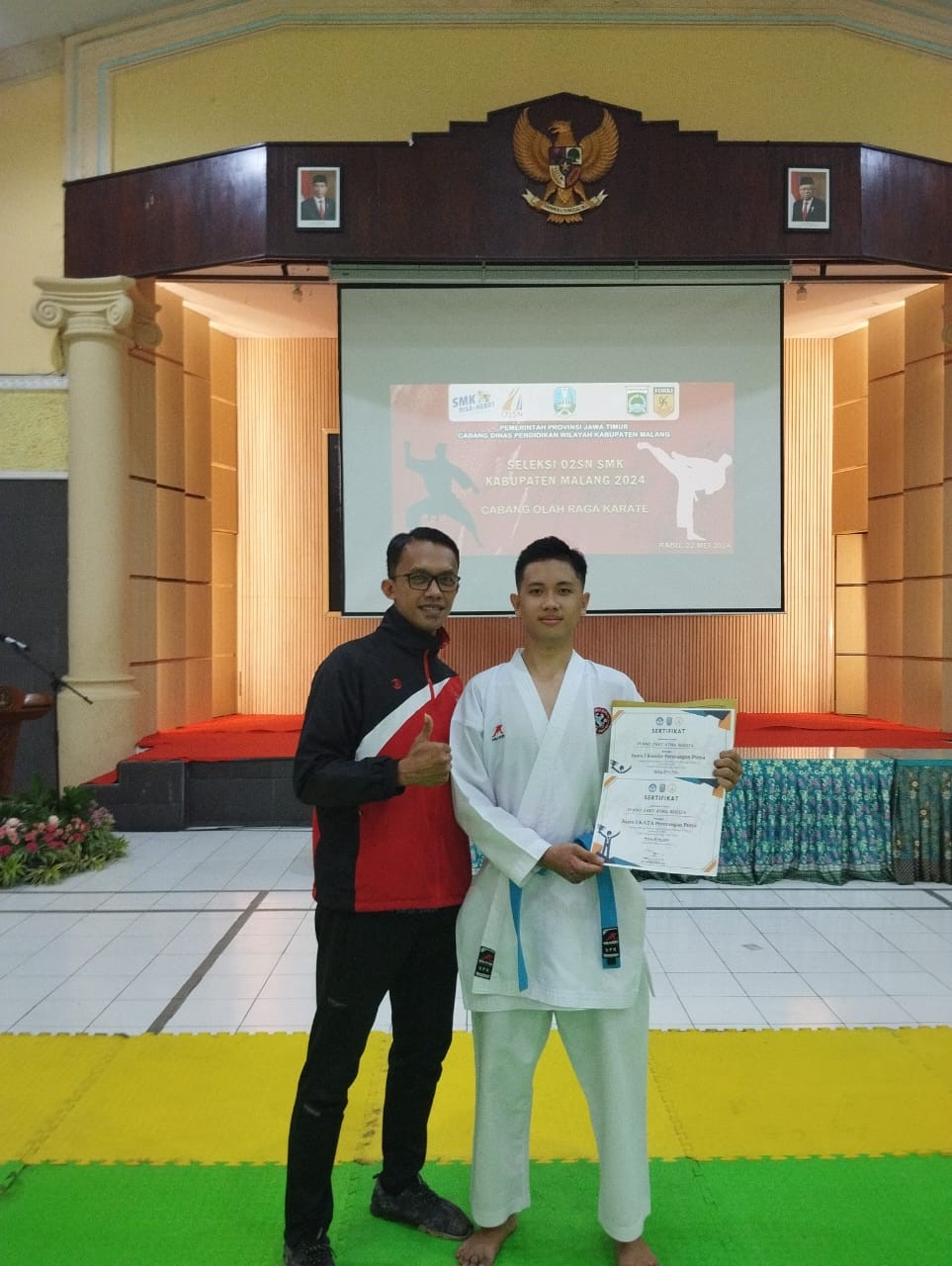 O2SN Cabang Karate Putra Tingkat Kabupaten