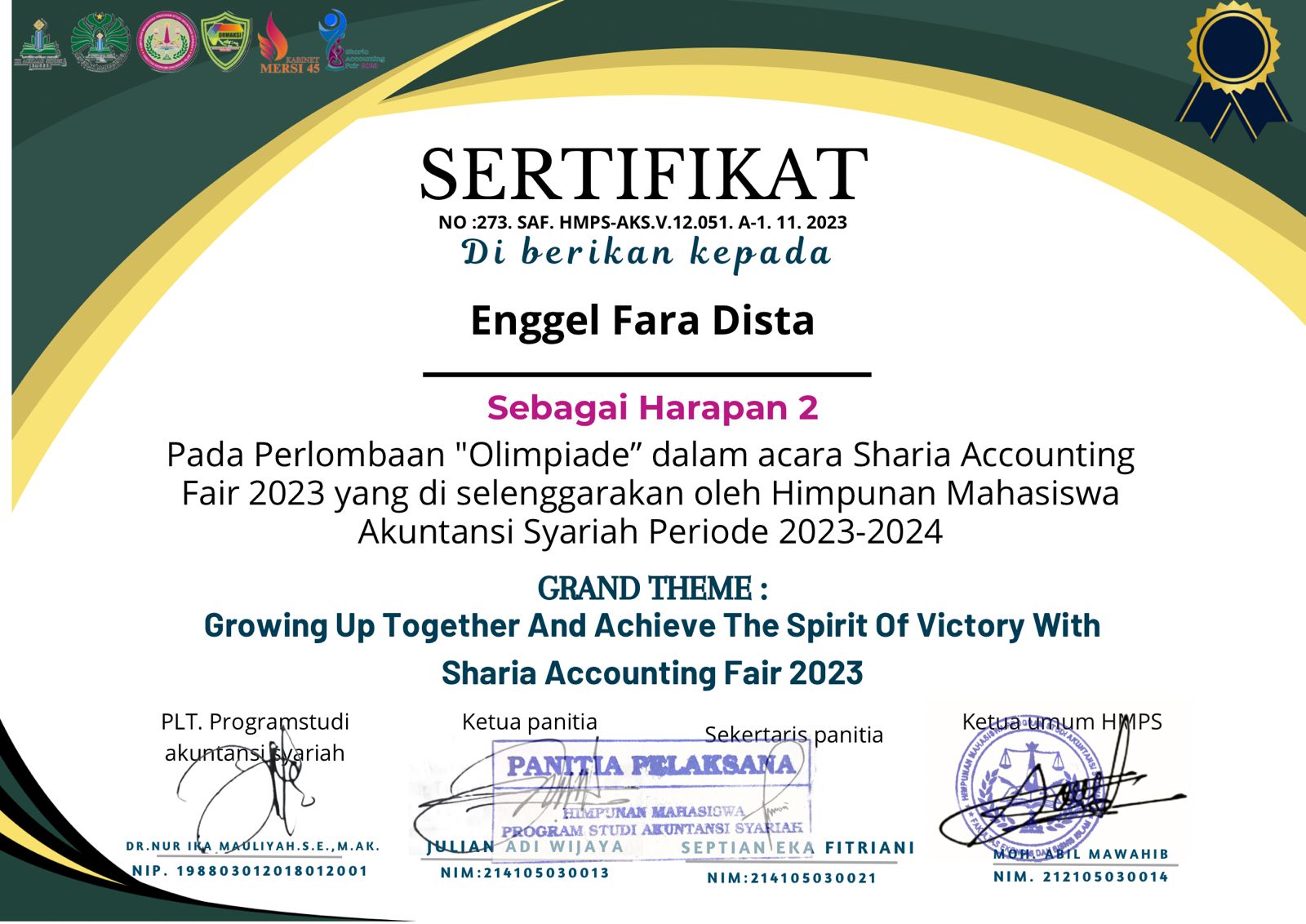 Olimpiade Sharia Accounting Fair
