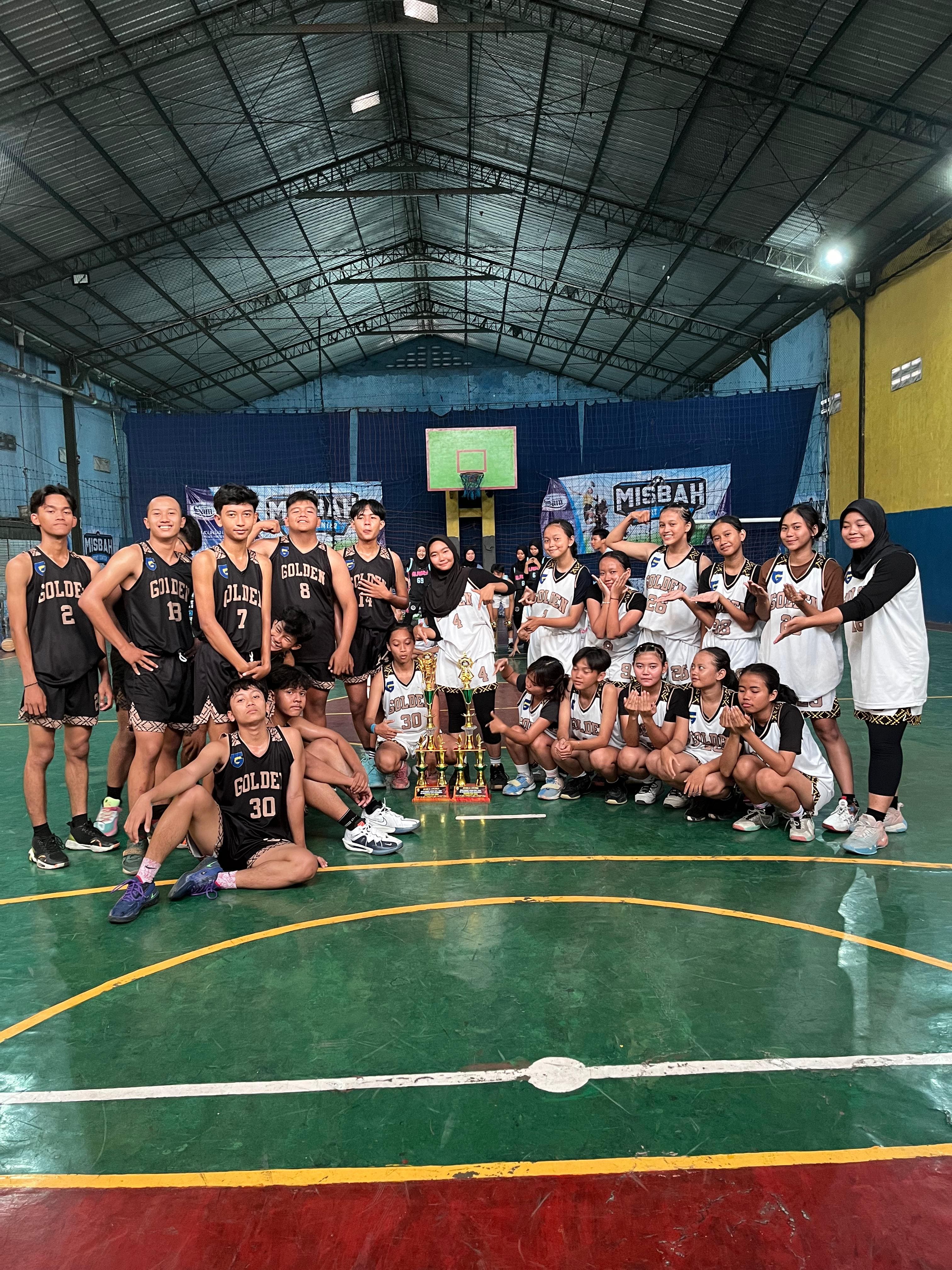 Lomba Bola basket antar SMA/MAN se-Kab Kota Mojokerto