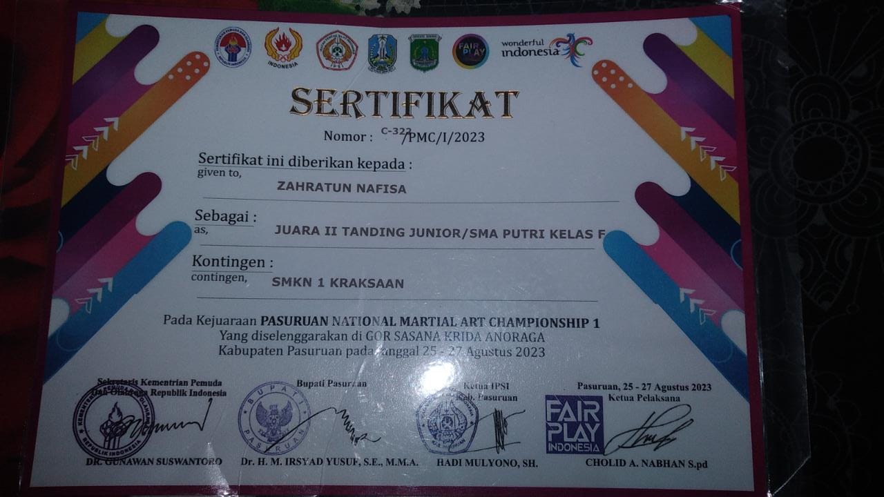 Pasuruan Nasional Martial Art Championship 1