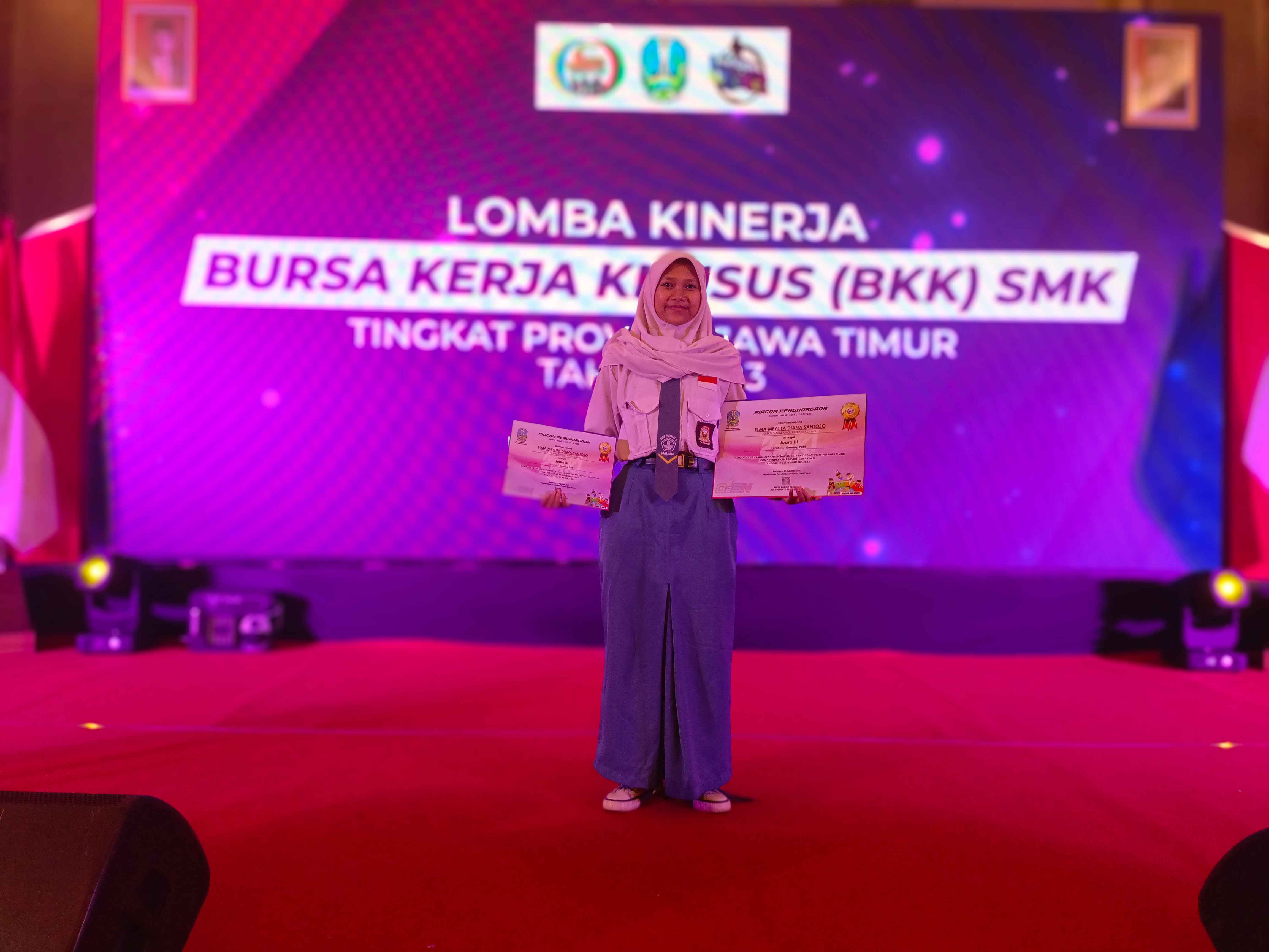 Olimpiade Olahraga Siswa Nasional (O2SN) SMK Tingkat Provinsi - Lomba Renang Putri