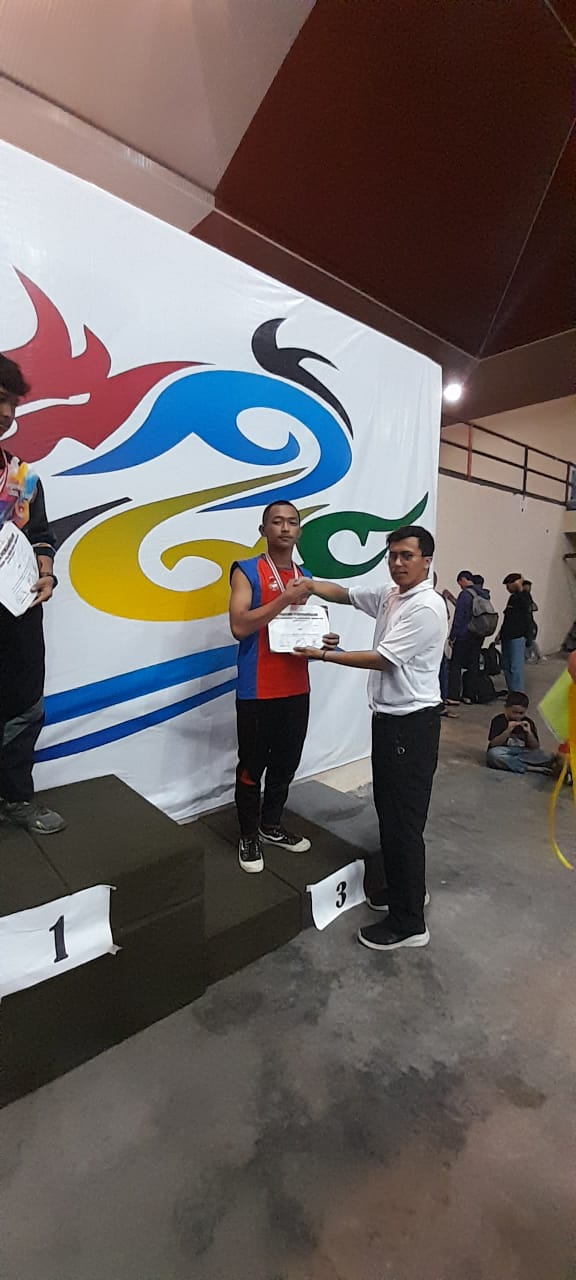 Juara 3 Wushu Championship Piala Rektor Unipdu Kelas 60 kg