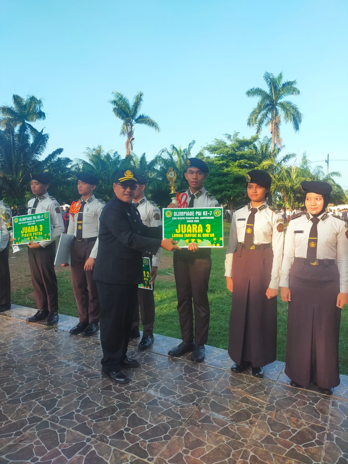 Juara 3 Tahfidz Alqur\'an pada Olimpiade PAI ke 7 Se Kabupaten Banyuwangi