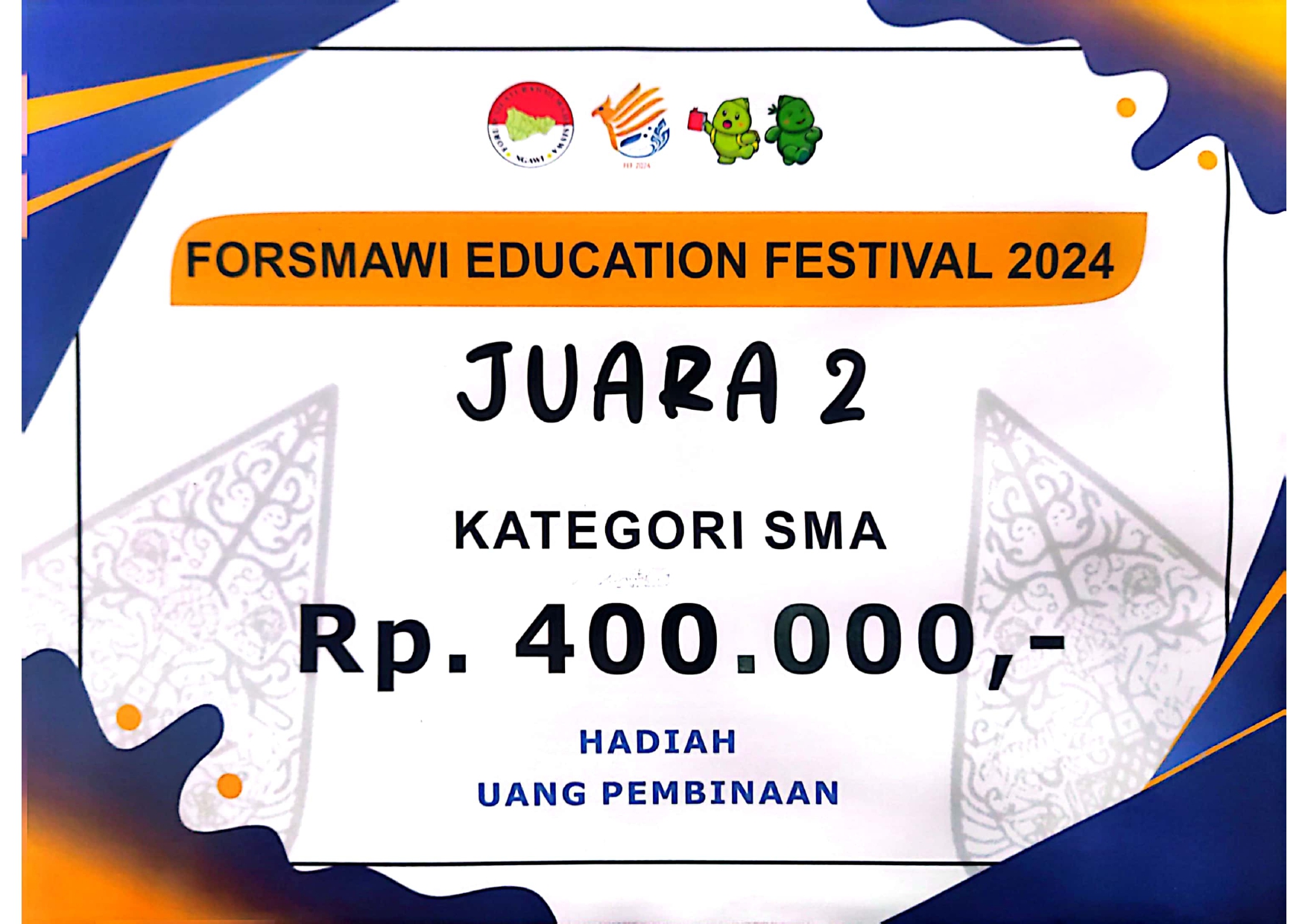 FORSMAWI EDUCATION FESTIVAL 2024