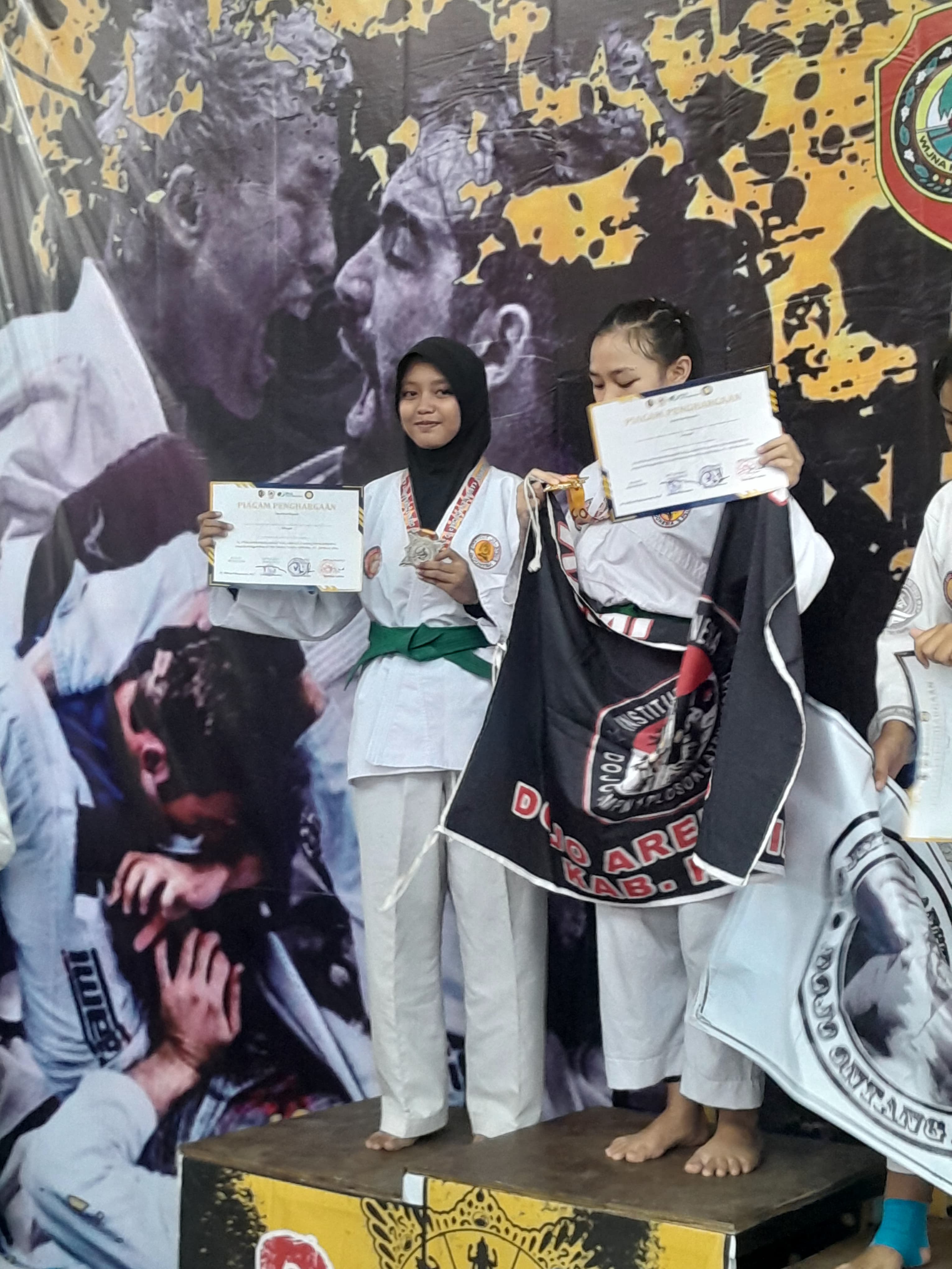 KEJUARAAN JIU JITSU FIGHTING SYSTEM ASPIRANT FESTIVAL PUTRI KELAS D