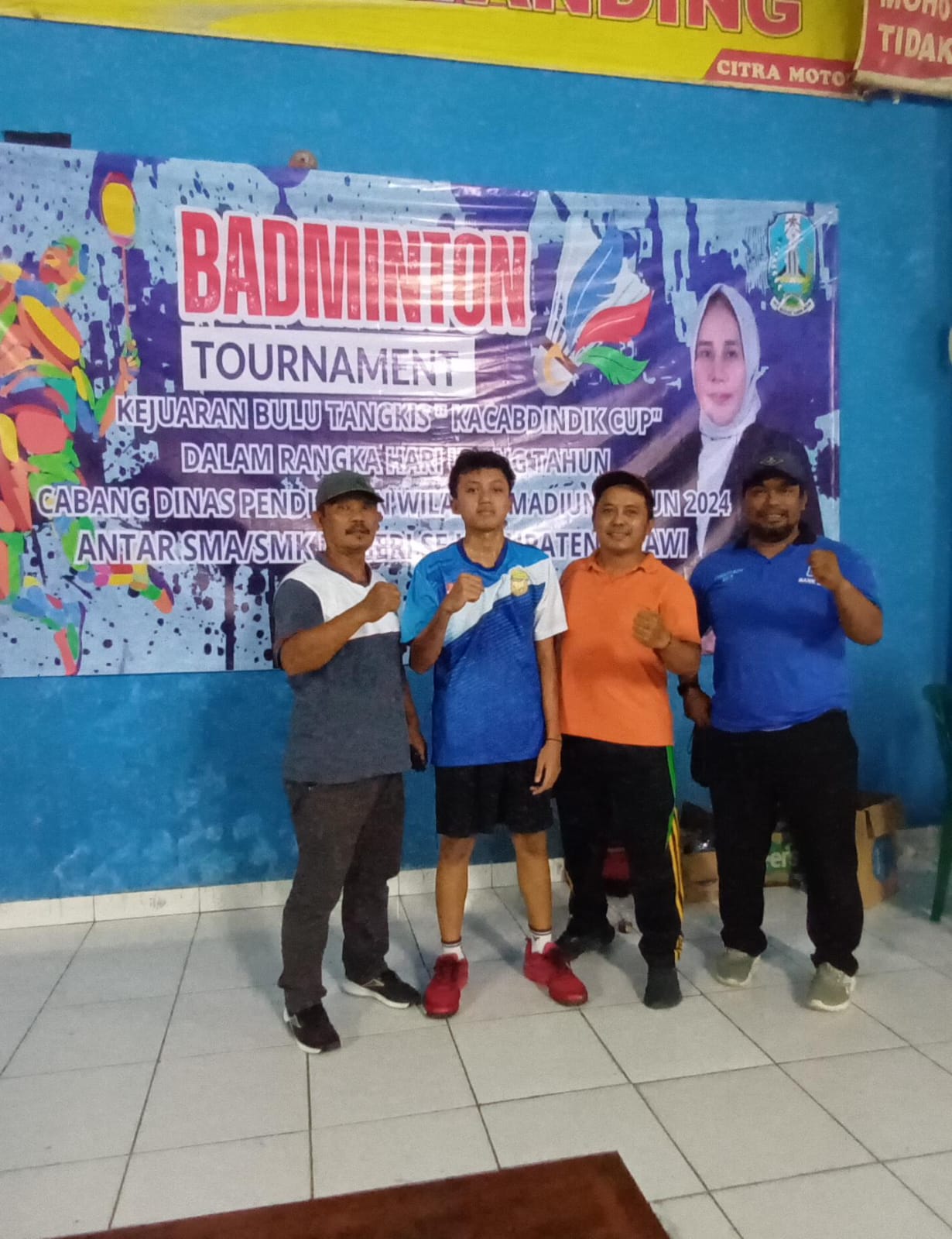 JUARA 1 BULU TANGKIS HARLAH CABDIN MADIUN 2024