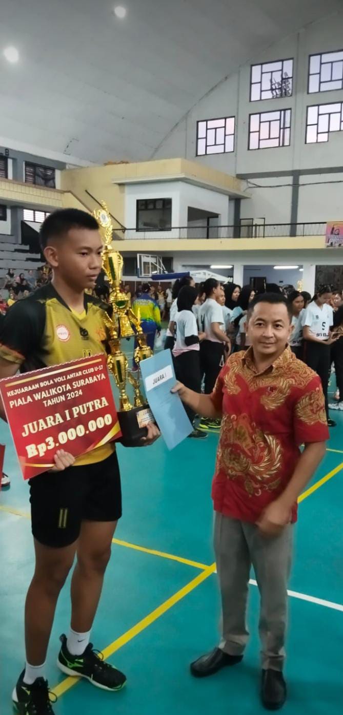 KEJUARAAN  BOLA VOLI ANTAR CLUB U-17 PIALA WALIKOTA SURABAYA 2024