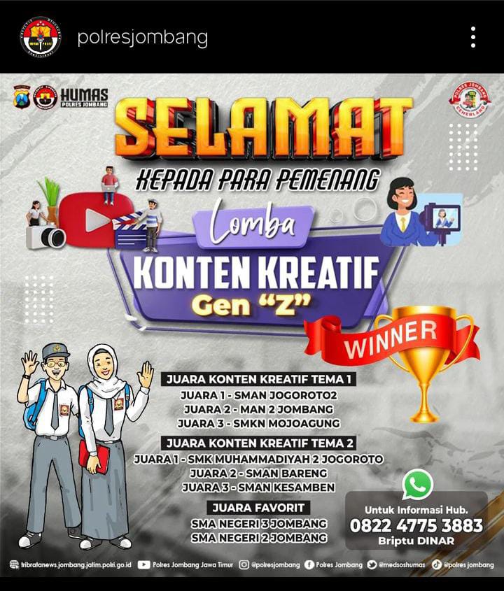 LOMBA KONTEN KREATIF GEN\