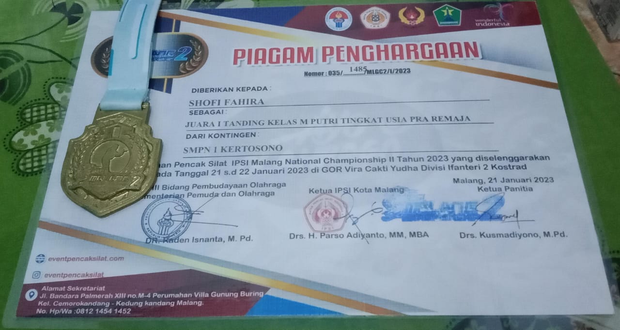 KEJUARAAN PENCAK SILAT IPSI MALANG NATIONAL CHAMPIONSHIP 2