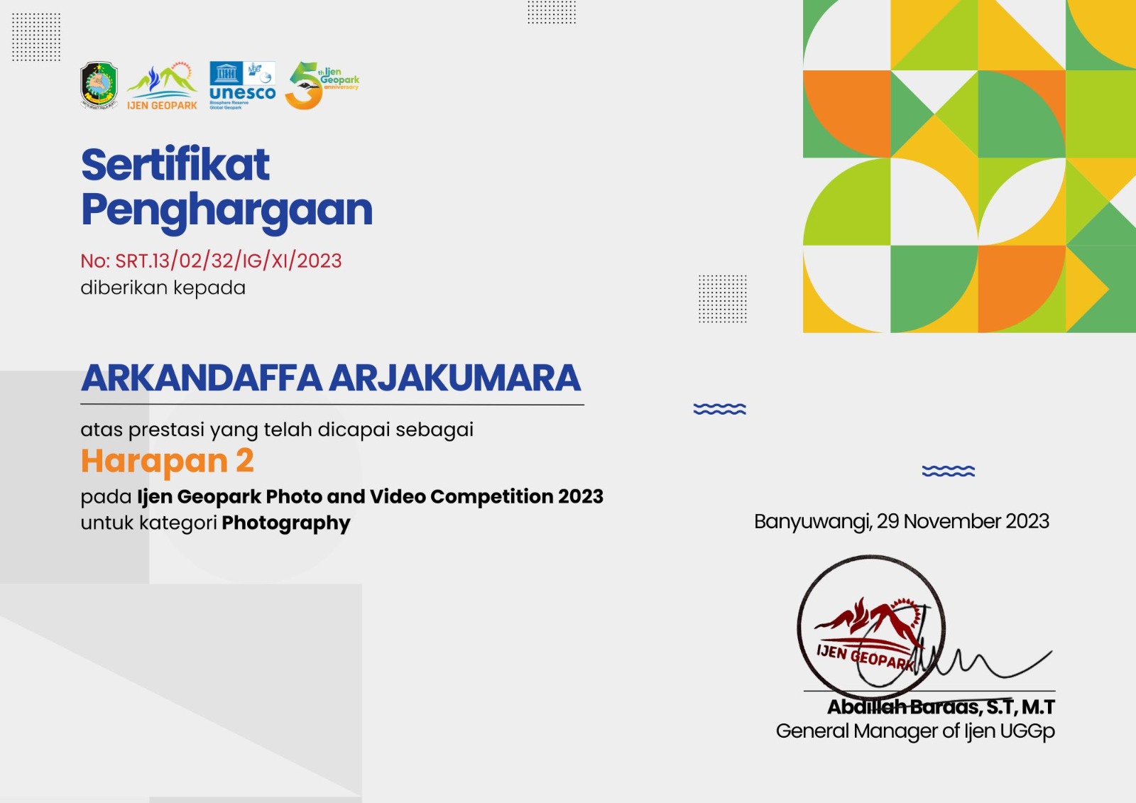 IJEN GEOPARK PHOTOGRAPHY COMPETITION