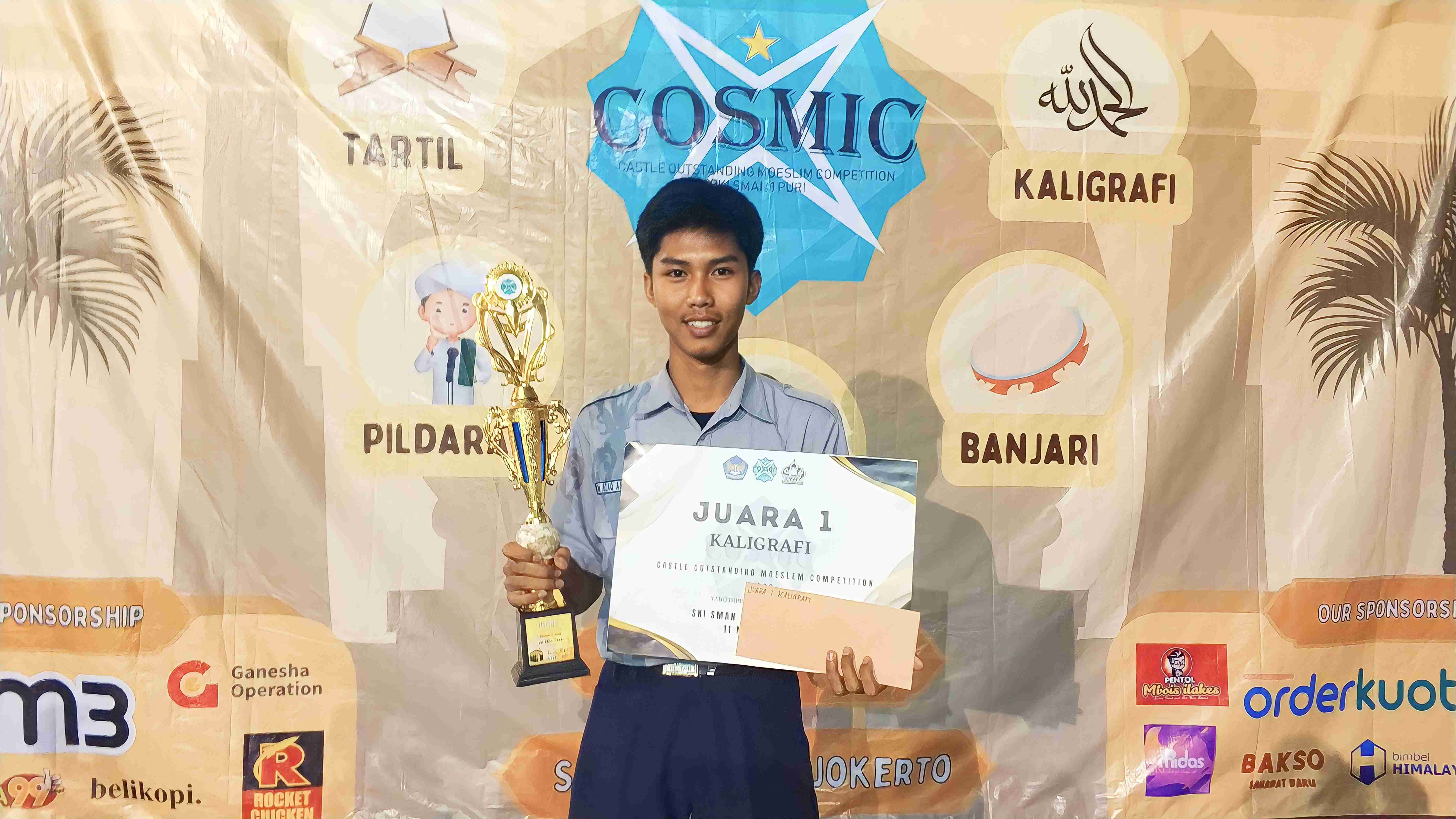 Lomba Kalografi Kontemporer Tingkat Jawa Timur