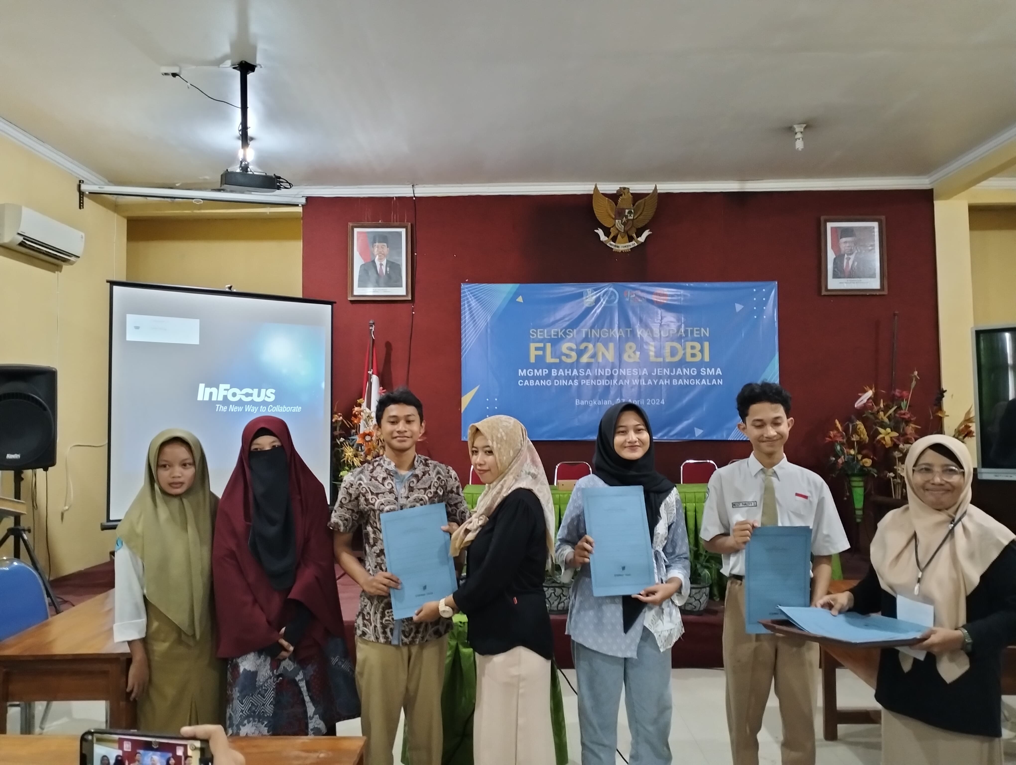 Lomba Film Pendek Seleksi FLS2N dan LDBI MGMP Bahasa Indonesia Jenjang SMA Cabang Dinas Pendidikan Wilayah Bangkalan