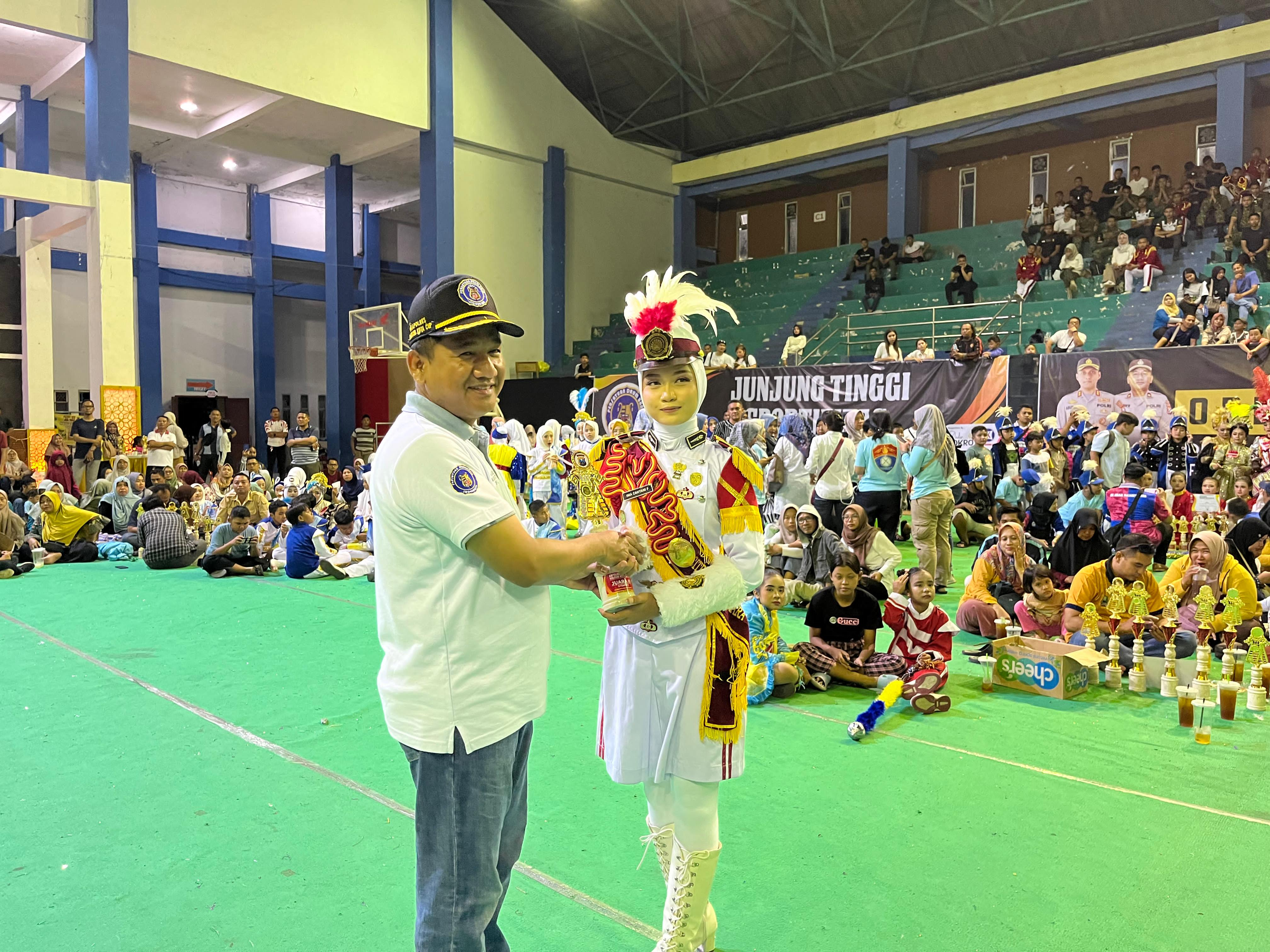 JUARA GITAPATI DI TOURNAMEN DRUMBAND KAPOLRES MADIUN CUP IX