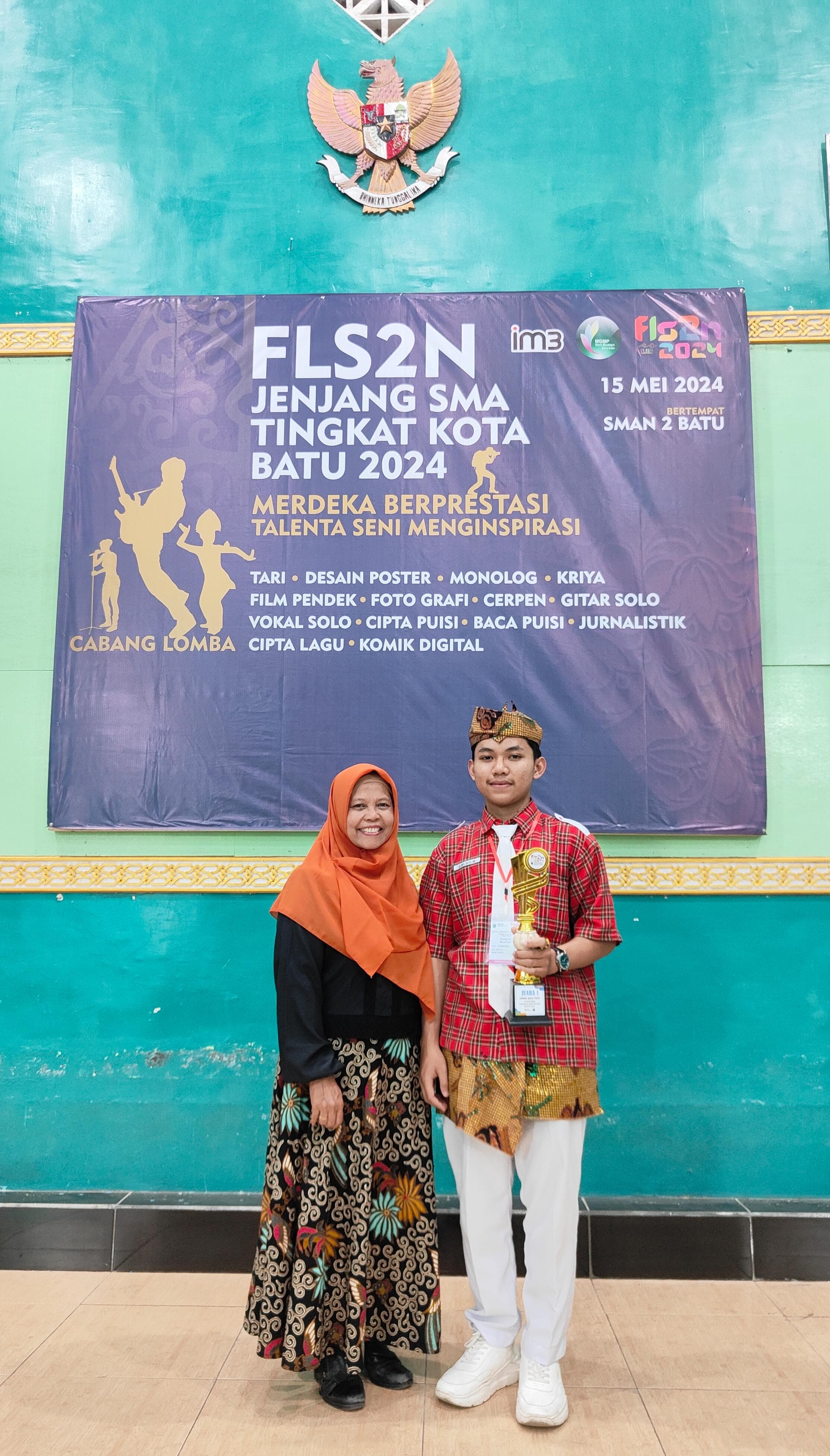 SELEKSI FLS2N (FESTIVAL & LOMBA SENI SISWA NASIONAL) TINGKAT KOTA BATU BIDANG LOMBA BACA PUISI