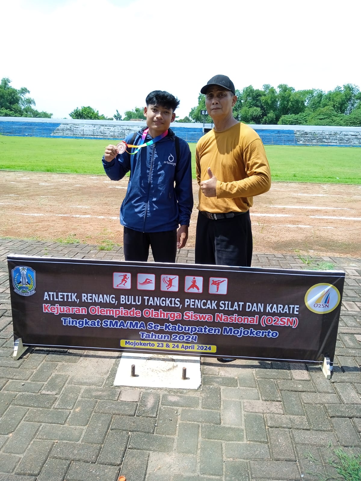 OLIMPIADE OLAHRAGA SISWA NASIONAL (O2SN) TINGKAT KABUPATEN MOJOKERTO JENJANG SMA/MA TAHUN 2024 CABANG OLAHRAGA ATLETIK/PUTRA