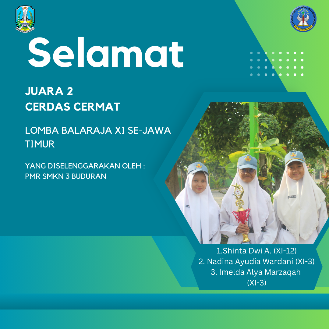 Juara II Cerdas Cermat , Lomba Balaraja XII se-Jawa Timur 