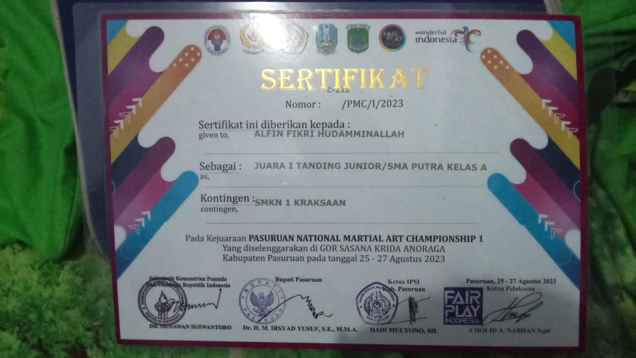 Pasuruan Nasional Martial Art Championship 1