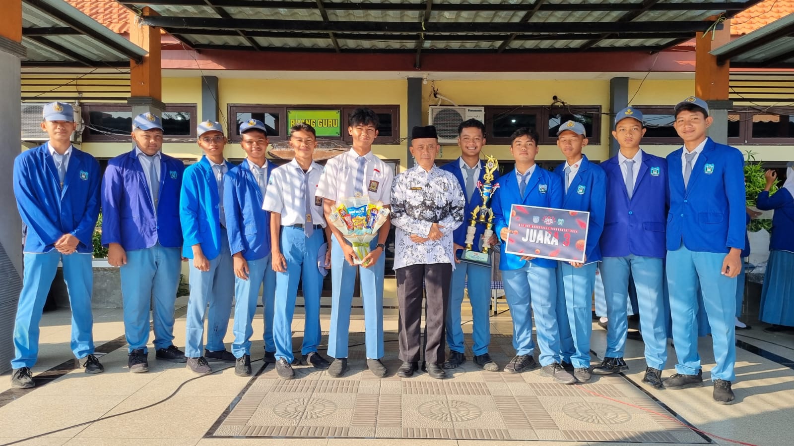 Juara III Putra Smandry Cup I 2024, Kejuaran Bola Basket Tingkat Kabupaten Gresik 2024