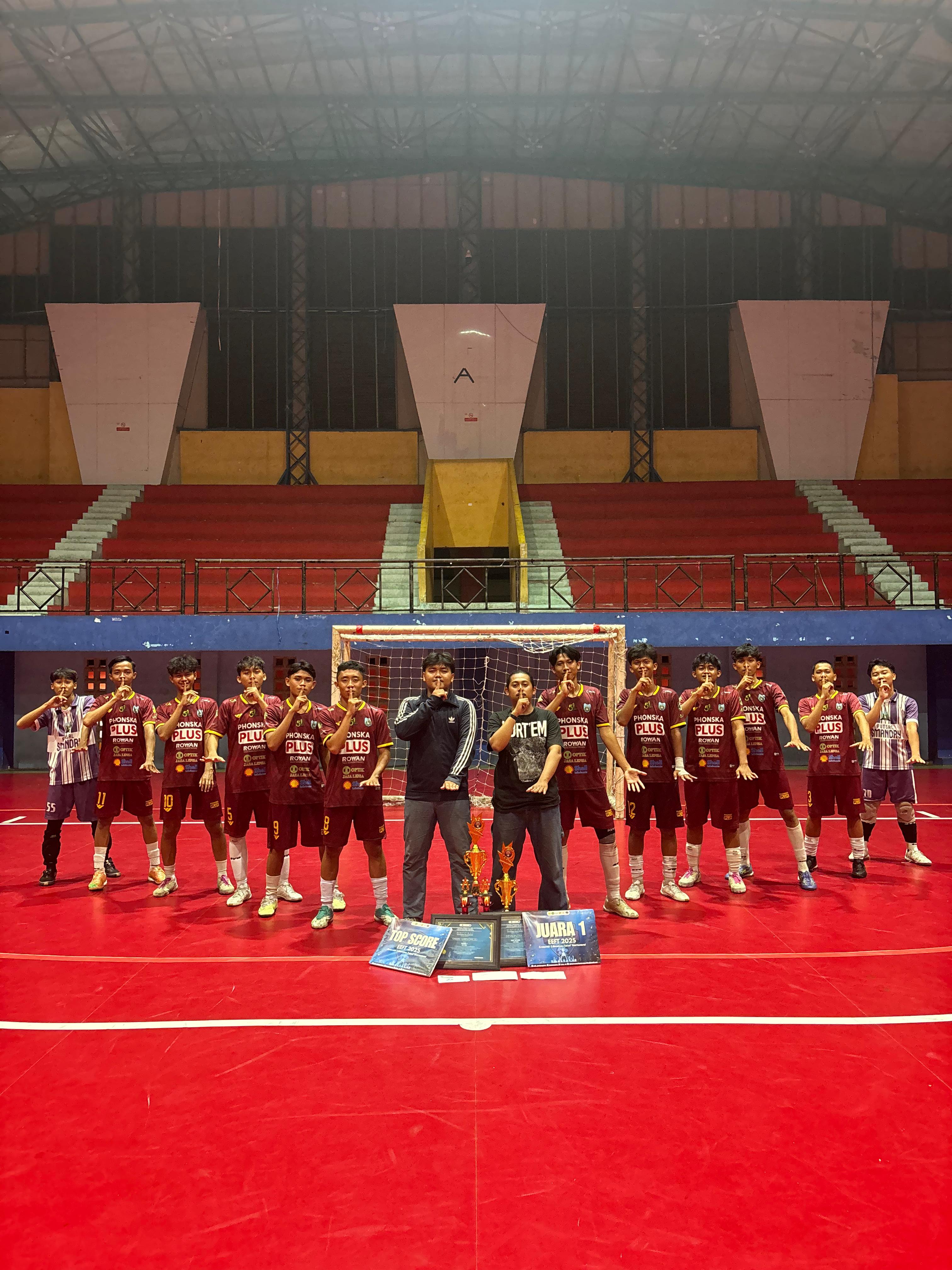 ECONOMIC EDUCATION FUTSAL TOURNAMENT 2025”, Cabang Olahraga Futsal Se Jawa Timur, Surabaya