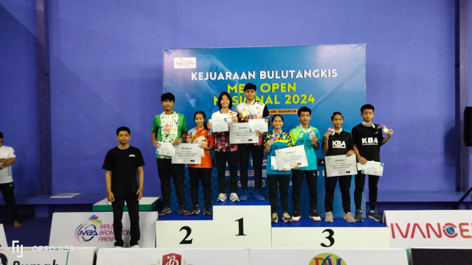 KEJUARAAN BULUTANGKIS MBA OPEN (GANDA PUTRA)