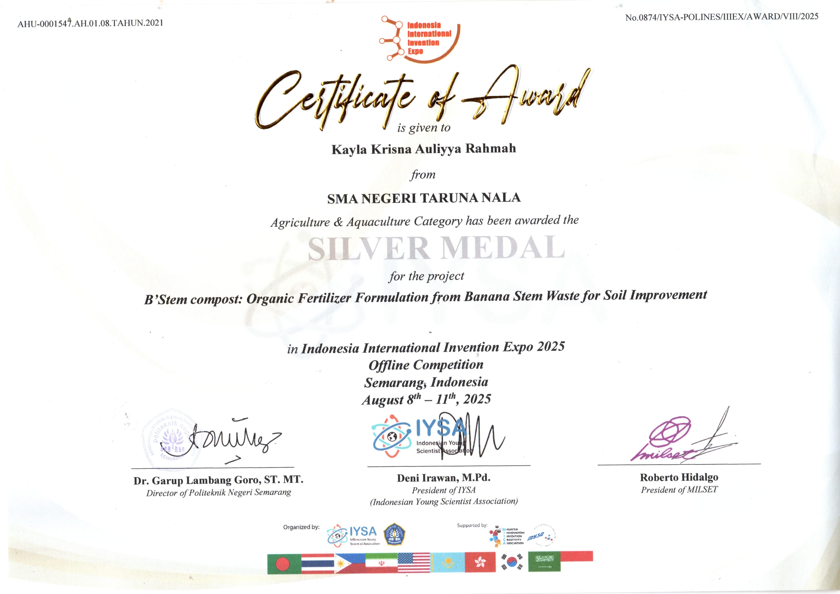 Indonesia International Invention Expo (IIIEX)