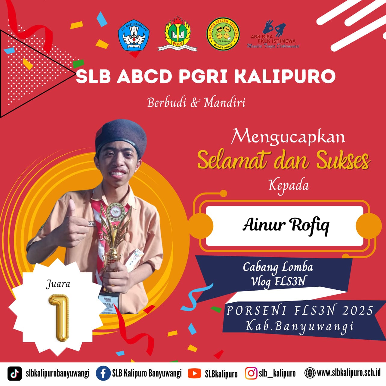 FLS3N PDBK 2025 CABANG LOMBA VLOG