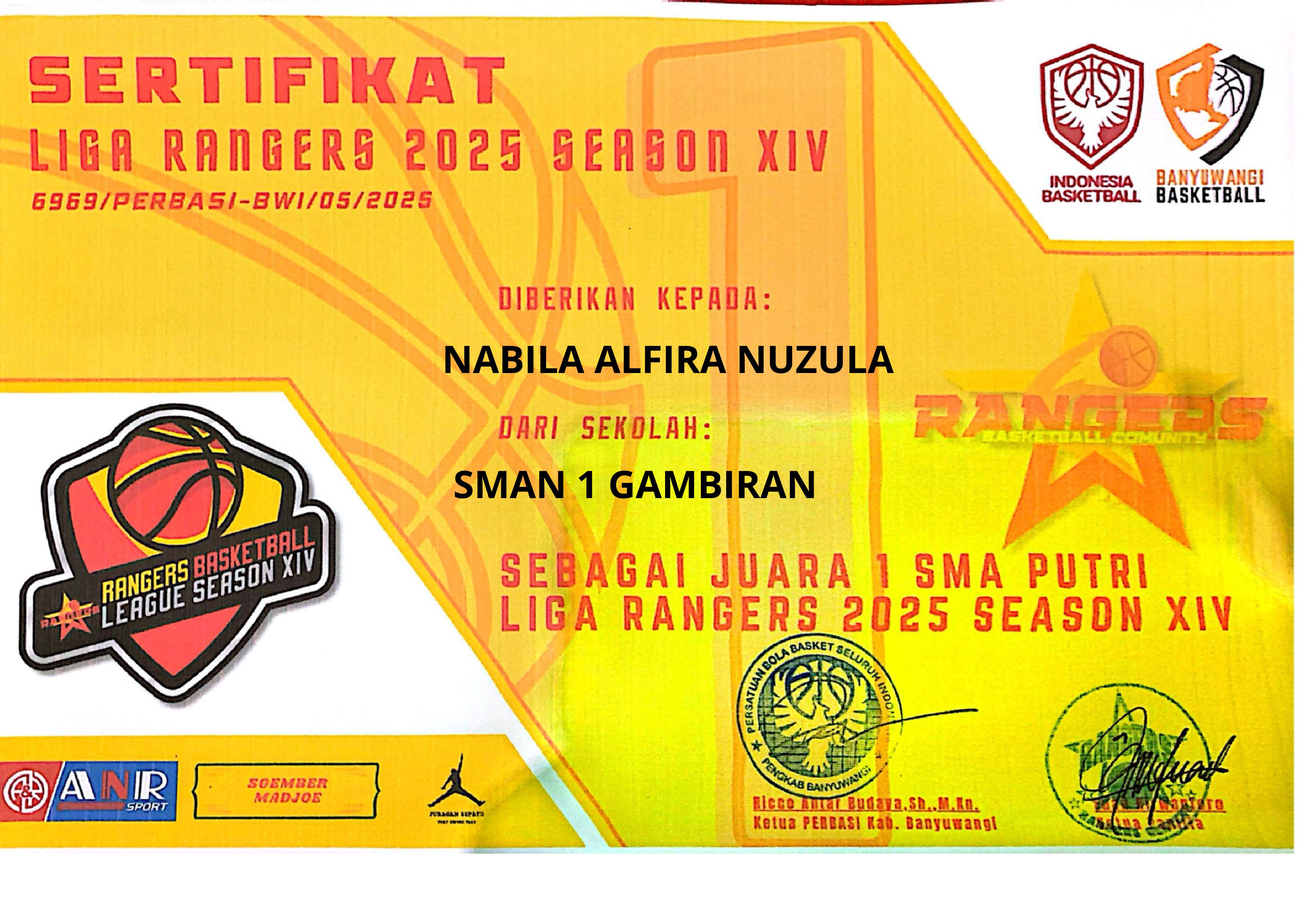 Liga Rangers 2025 Season XIV