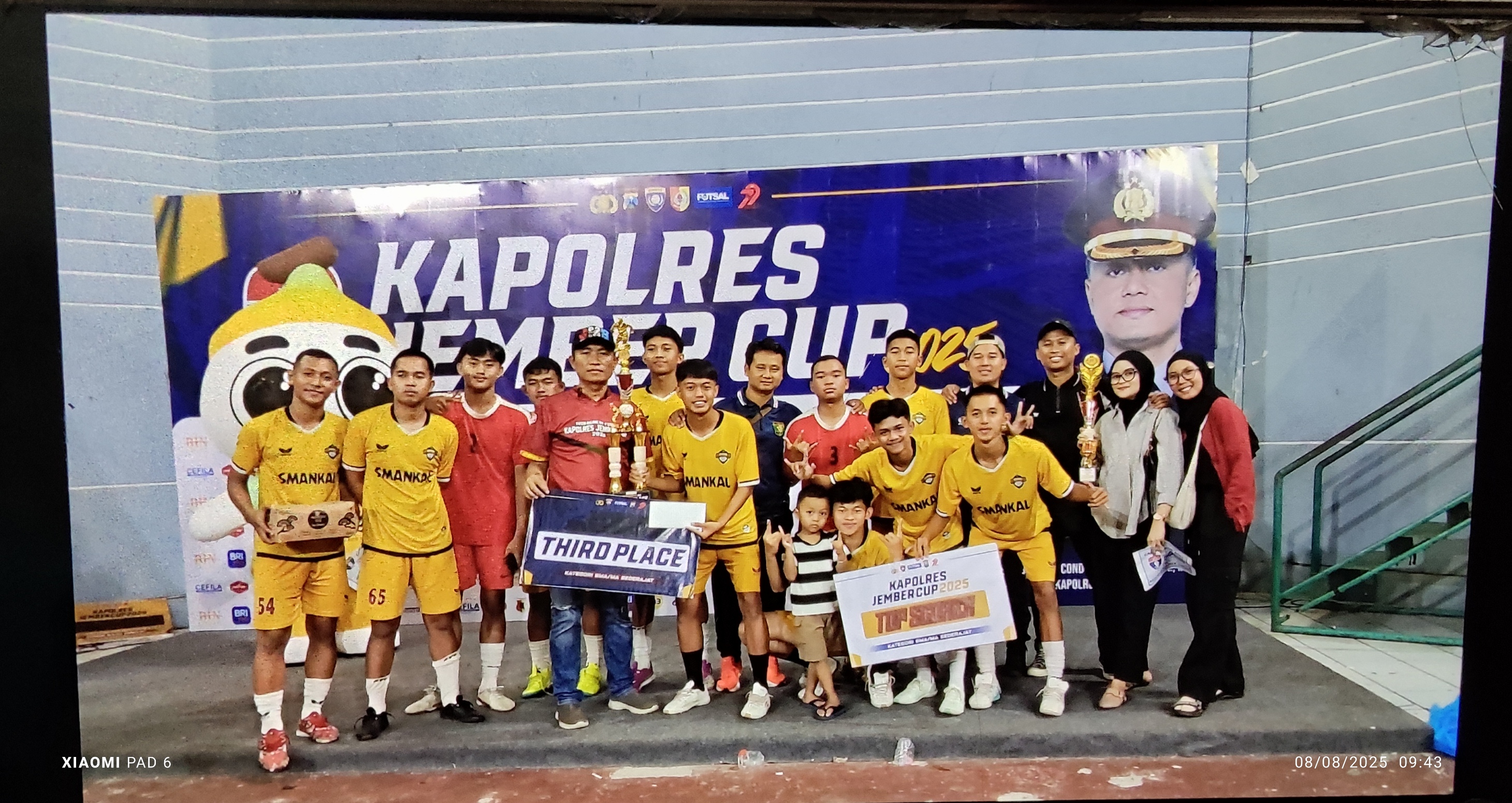 Top score Kapolres Jember cup