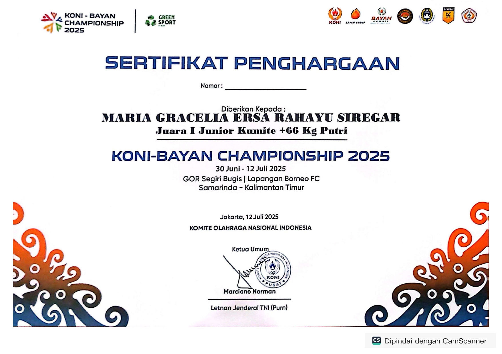 Jatim Martial Arts Championship Piala Ketua Umum Koni Pusat