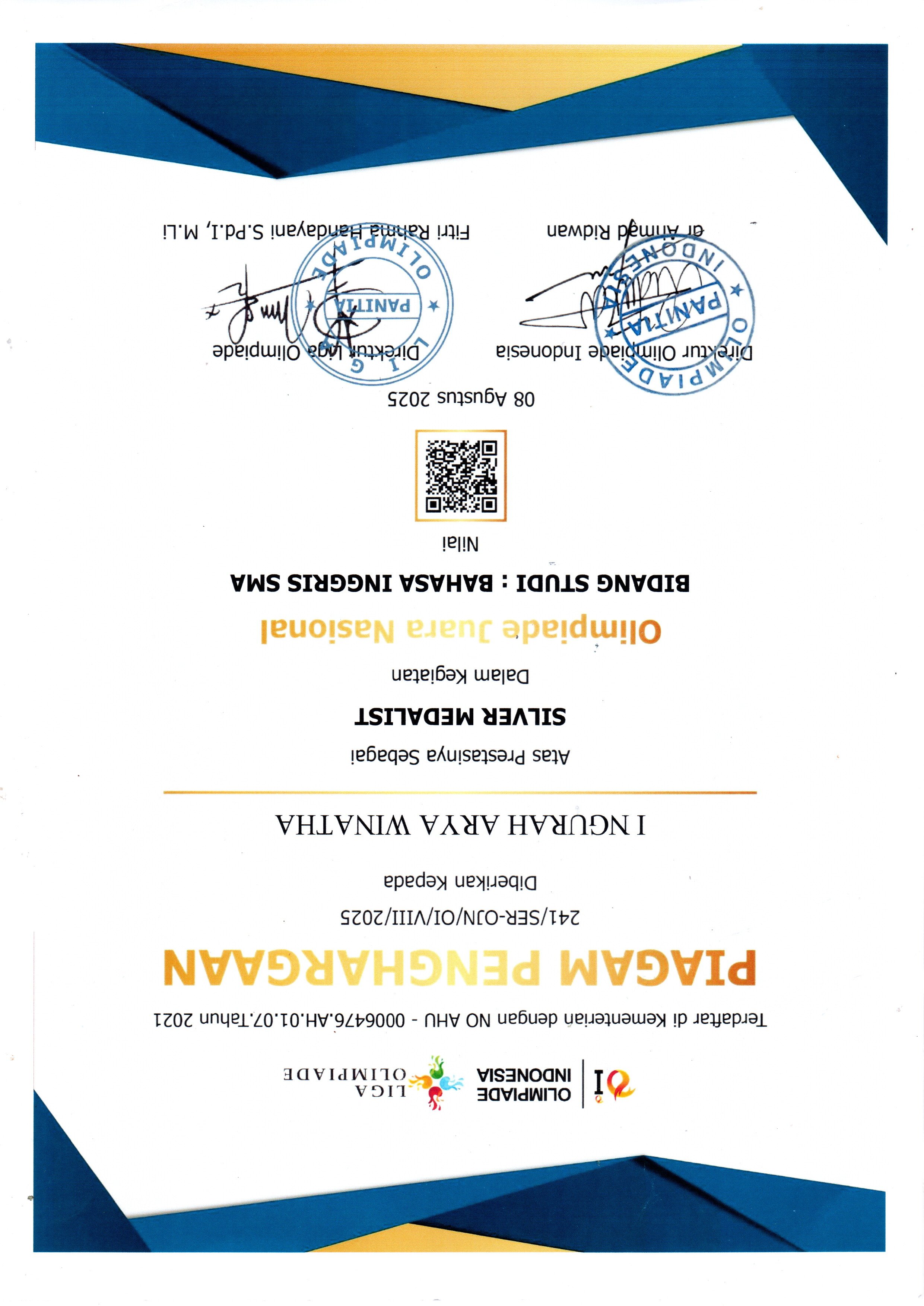 Olimpiade Juara Nasional