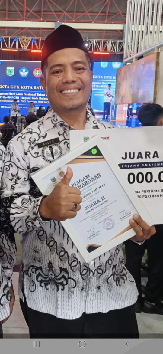 ANUGERAH GURU PRIMA JENJANG SMA/MA/SMK