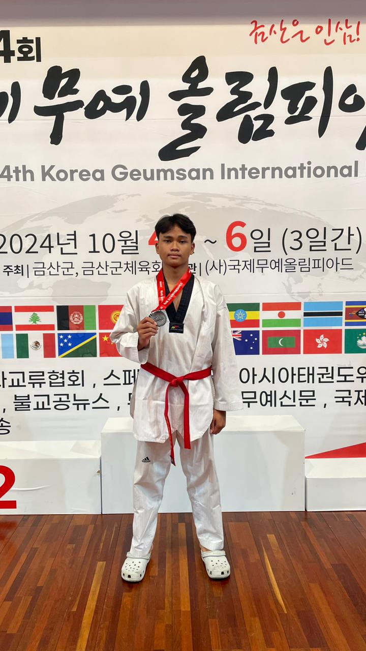 Perwakilan Indonesia dalam Olimpiade Seni Beladiri Internasional Geumsam ke-4 Korea Selatan