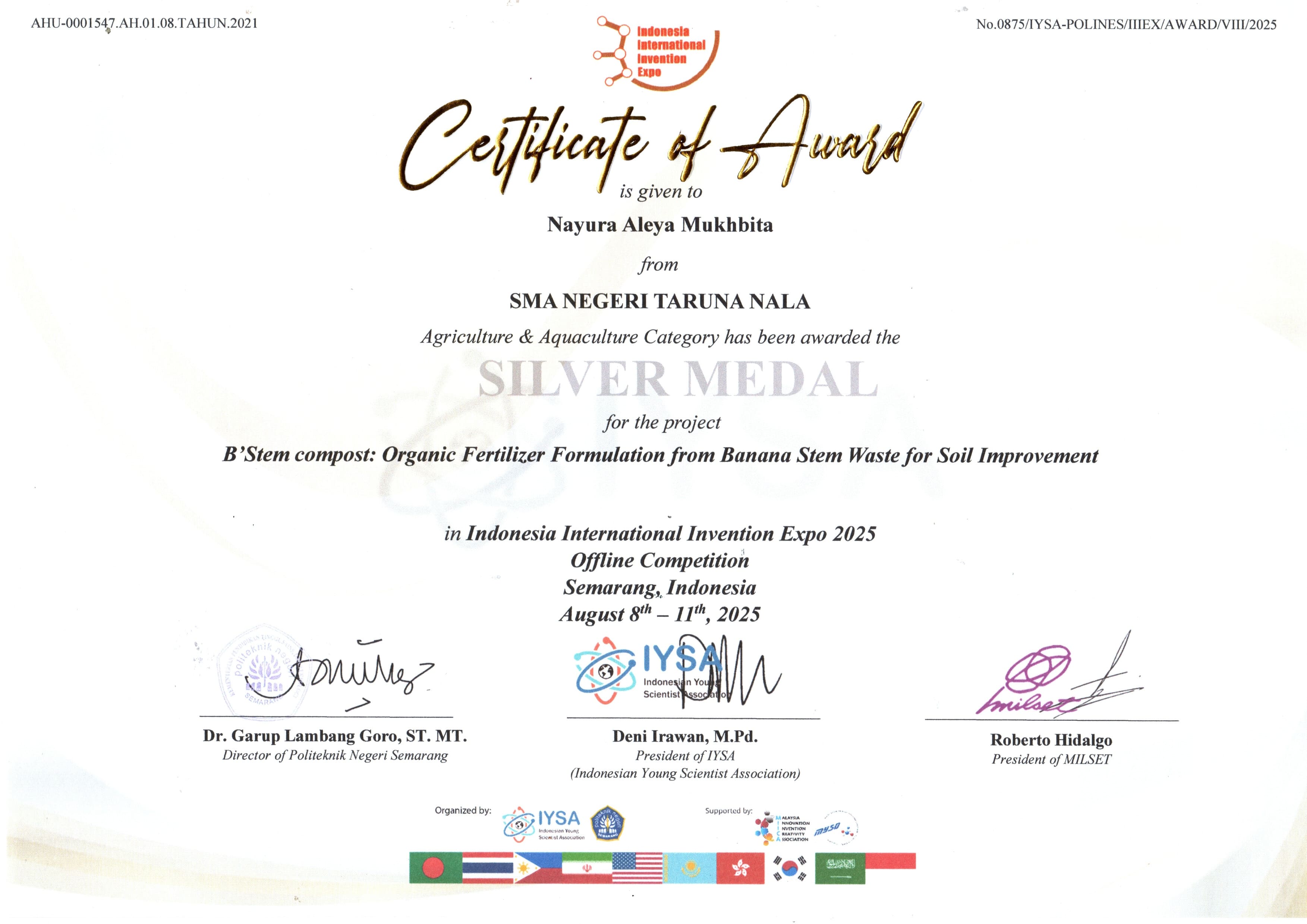 Indonesia International Invention Expo (IIIEX)