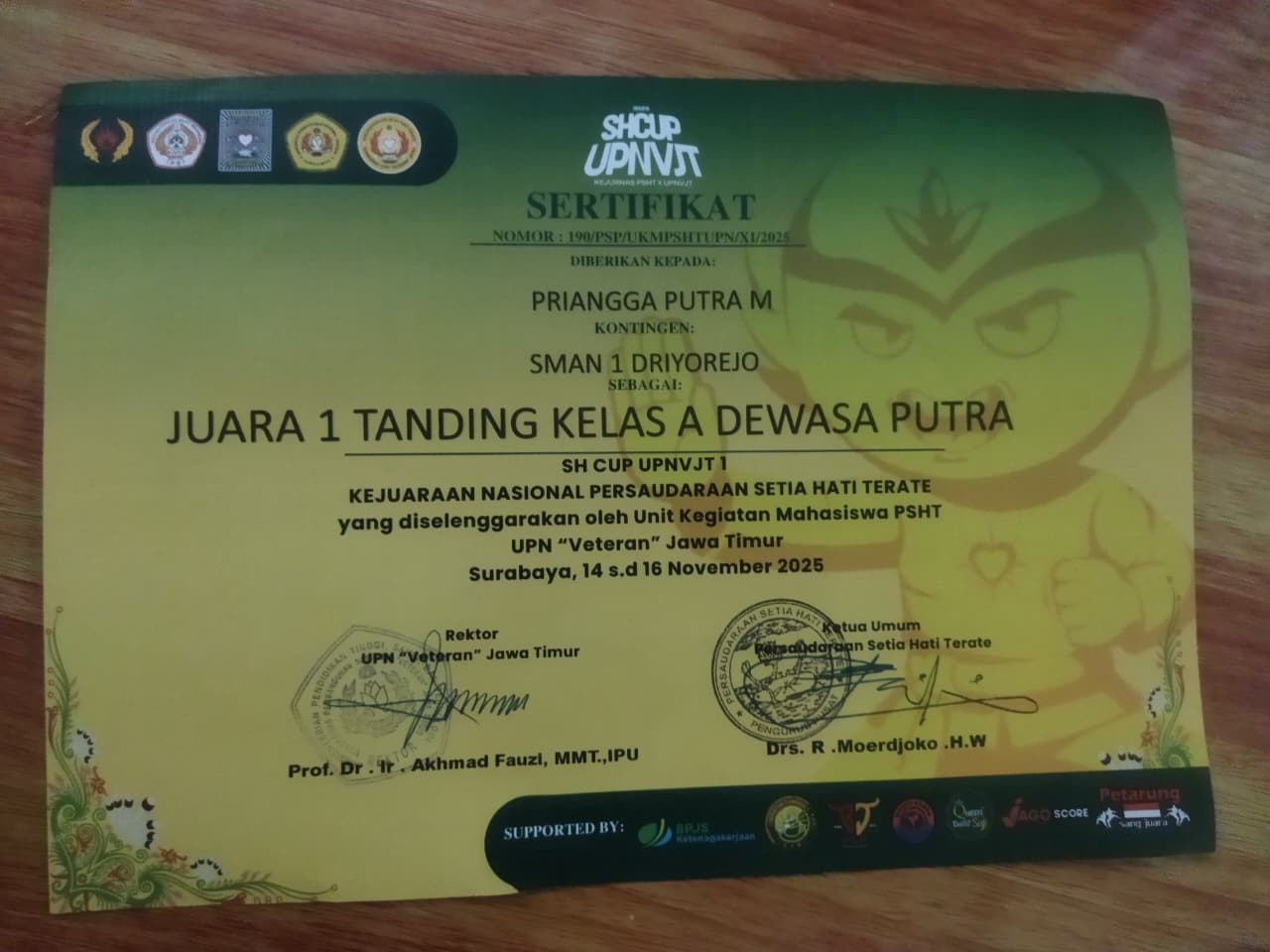 KEJUARAAN NASIONAL PERSAUDARAAN SETIA HATI TERATE