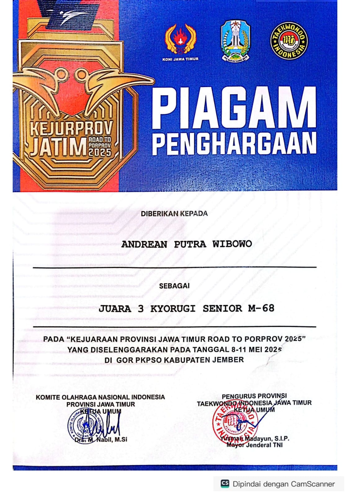 Road to PORPROV 2025