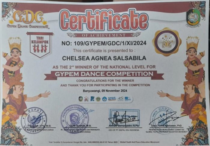 JUARA 2 GYPEM DANCE COMPETITION (GDC) TINGKAT NASIONAL