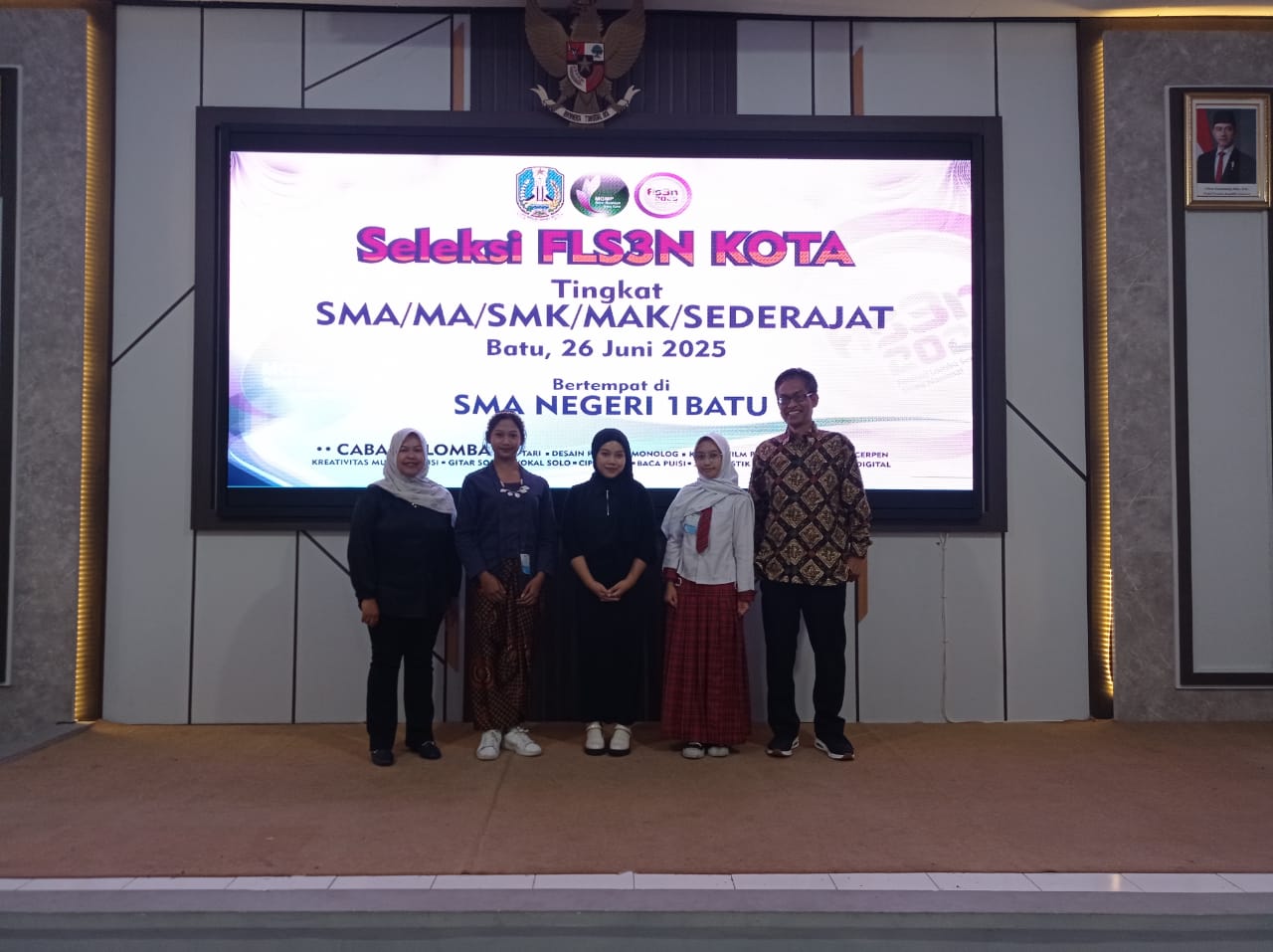 FLS3N KOTA BATU 2025 BIDANG BACA PUISI